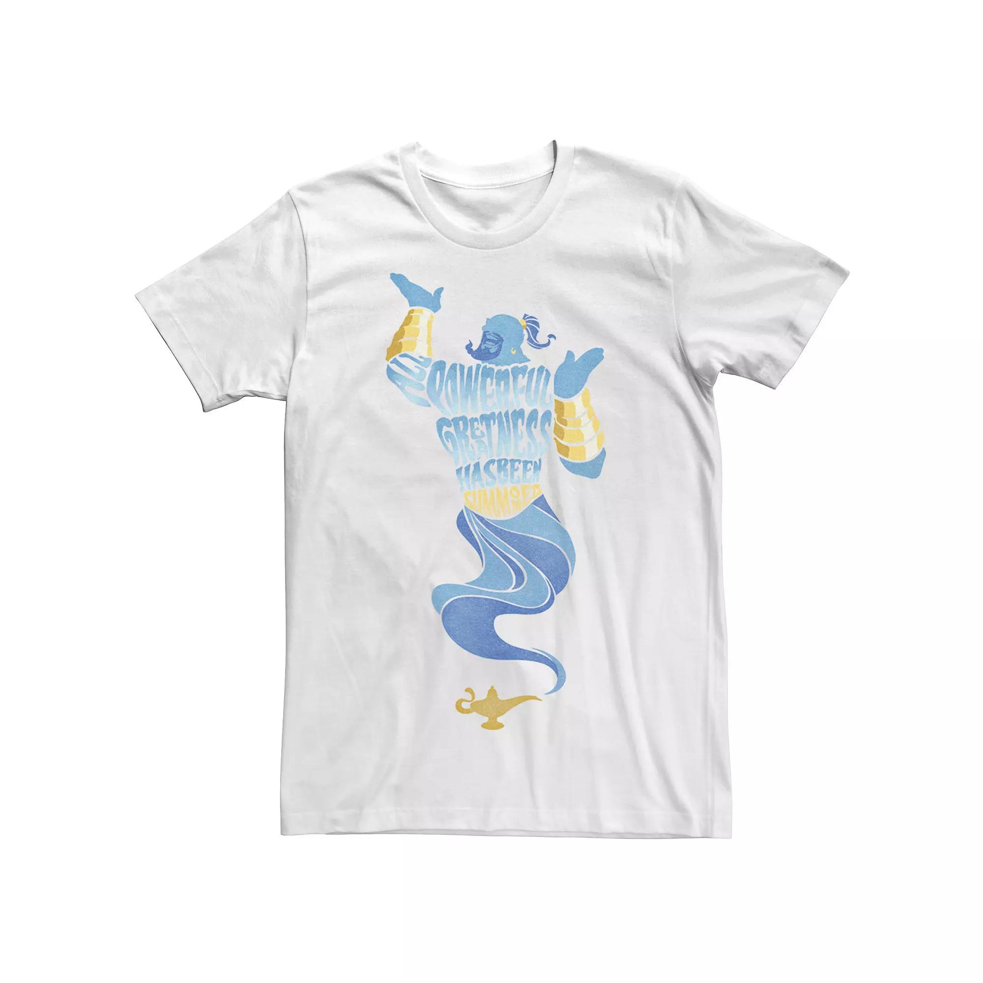 Disney's Aladdin Live Action Powerful Genie Men's Tee,  Product Image
