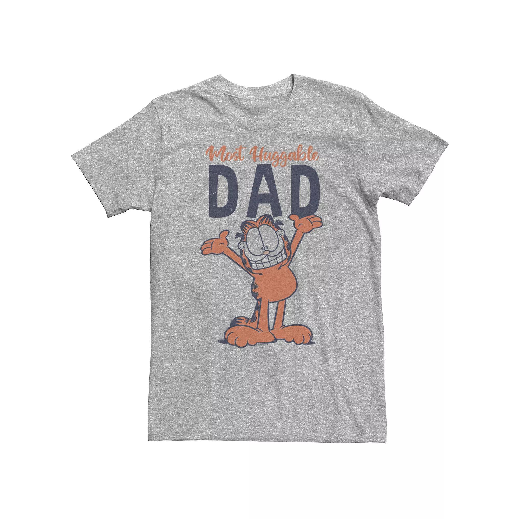 Big & Tall Garfield Father's Day Most Huggable Dad Tee, Men's,  Product Image