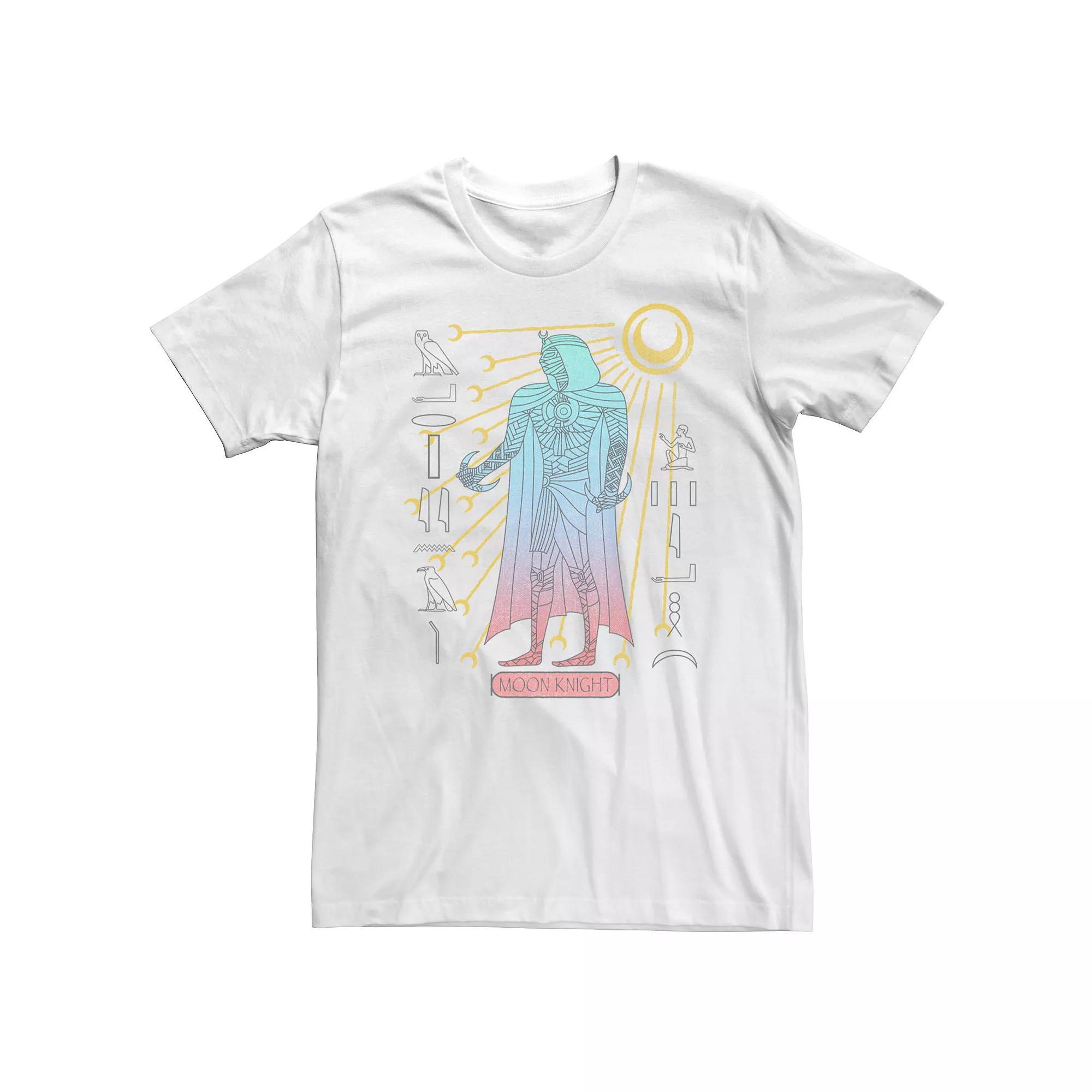 Big & Tall Marvel Moon Knight Mummy Glyphs Tee, Men's,  Product Image