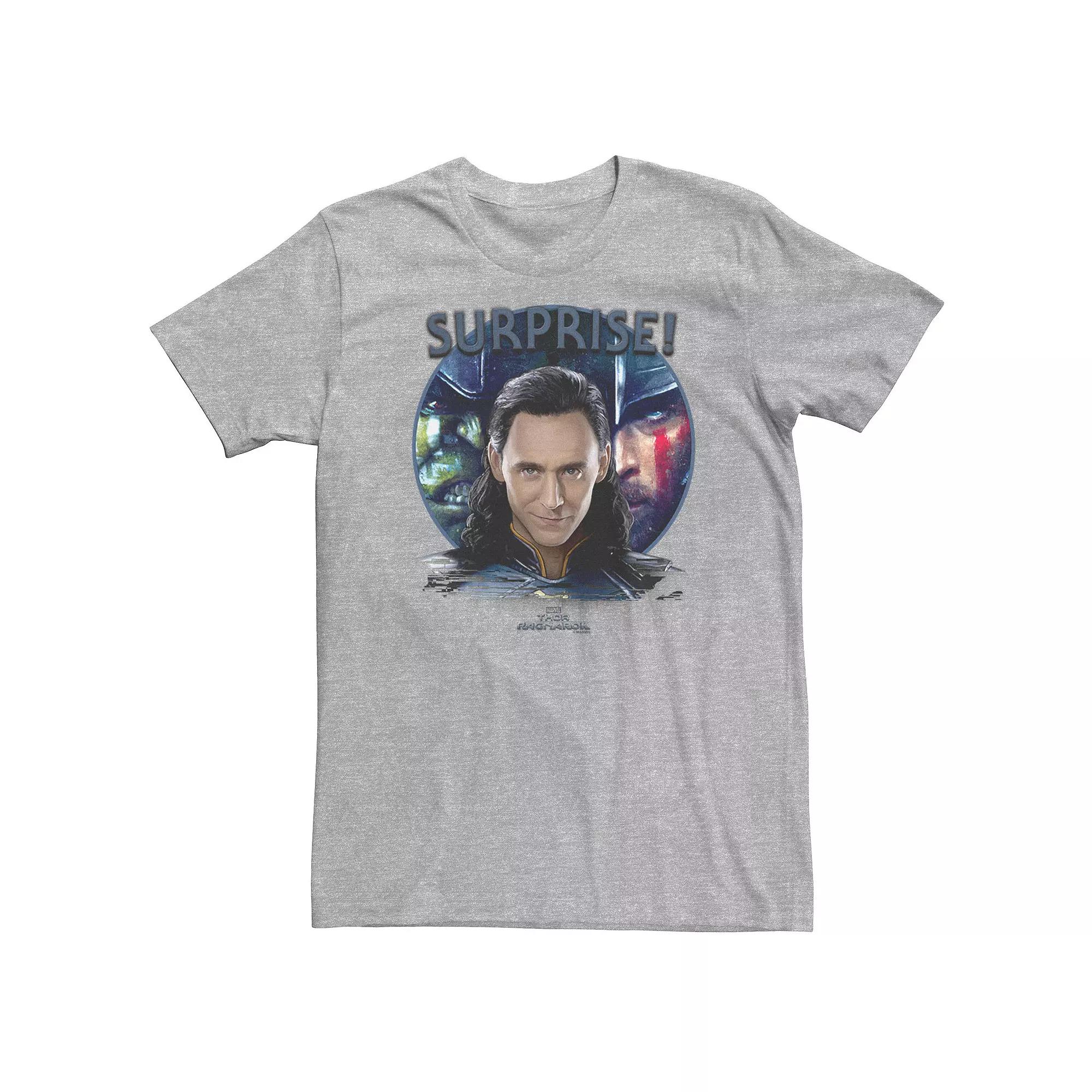Big & Tall Marvel Thor Ragnarok Loki Surprise! Shadows Tee, Men's,  Product Image