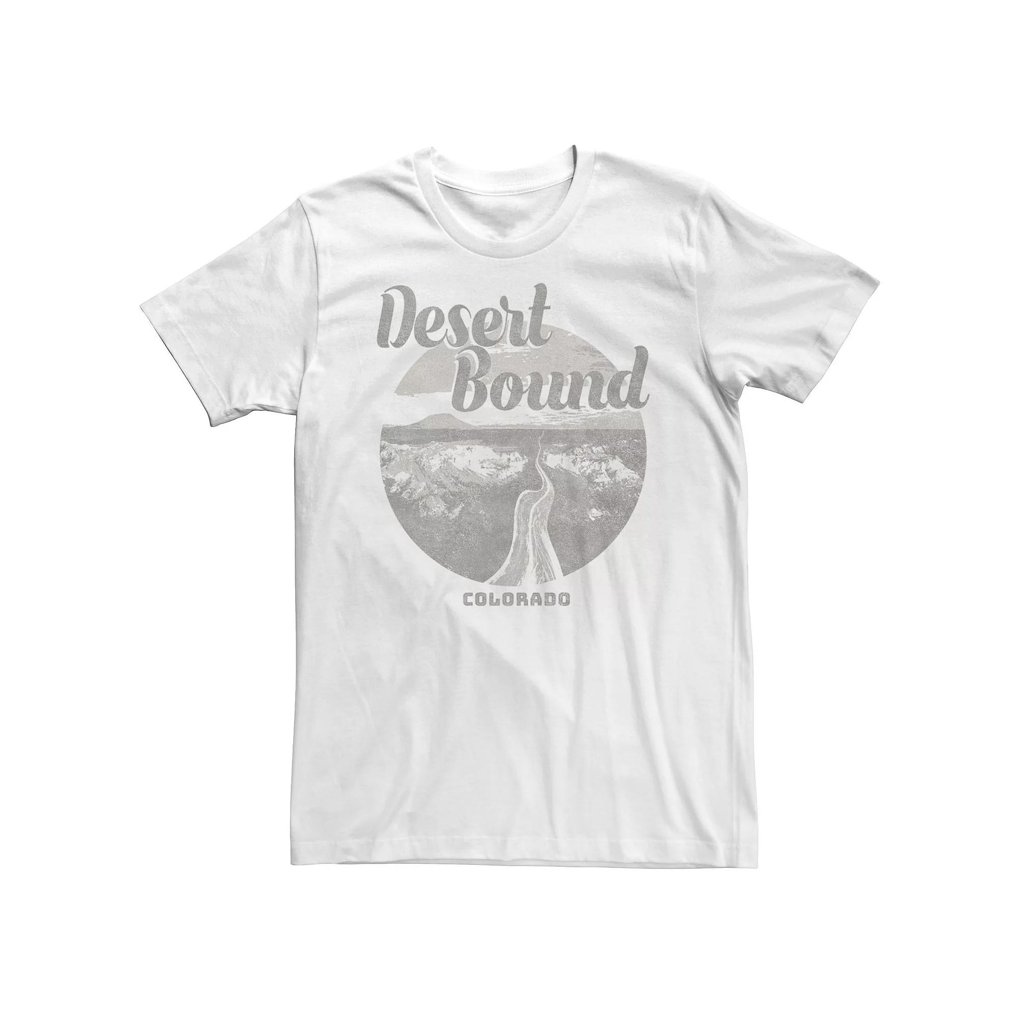 Big & Tall Desert Bound Colorado Gray Logo Graphic Tee, Men's,  Product Image