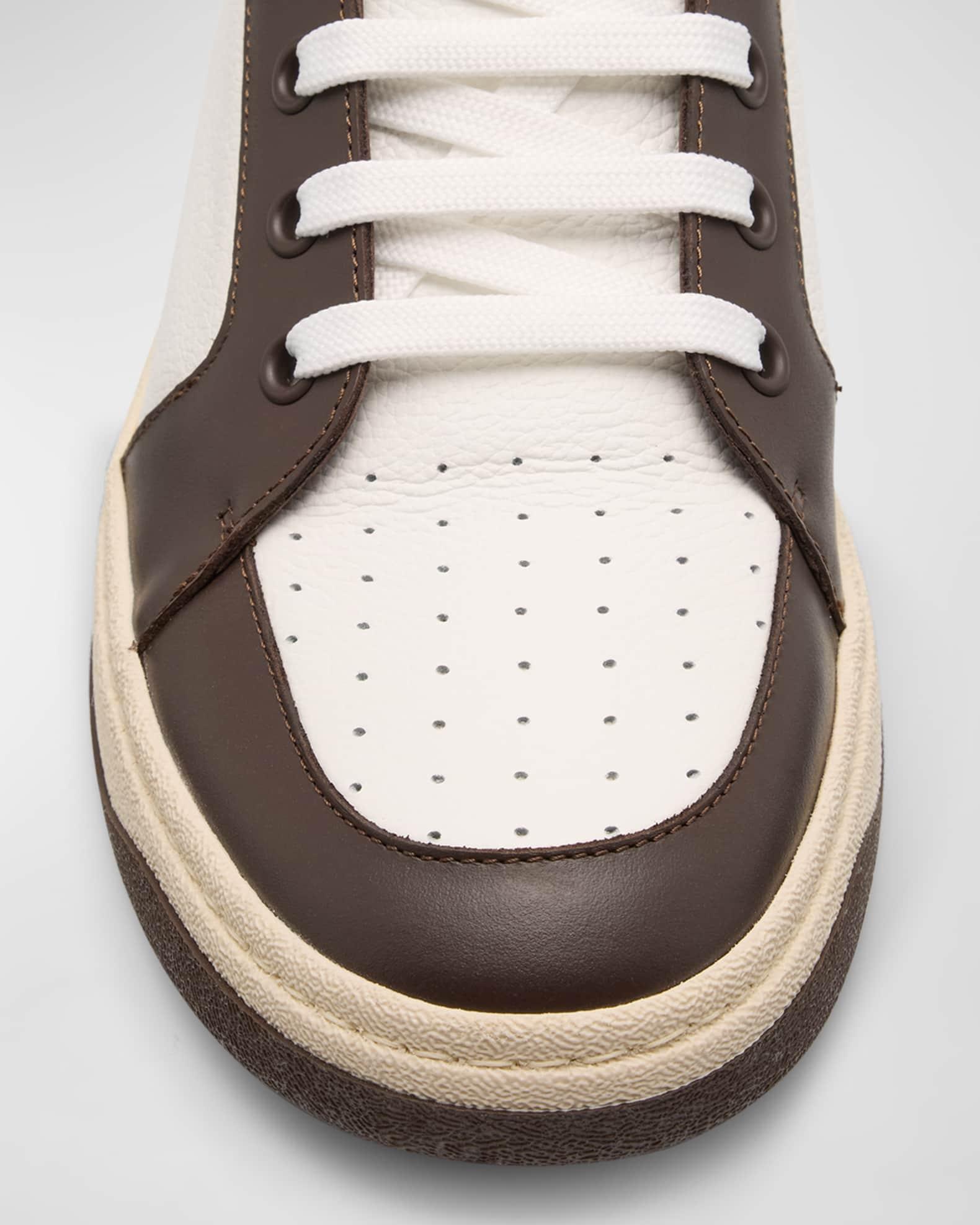Men's Gz94 Bicolor Leather High-Top Sneakers Product Image