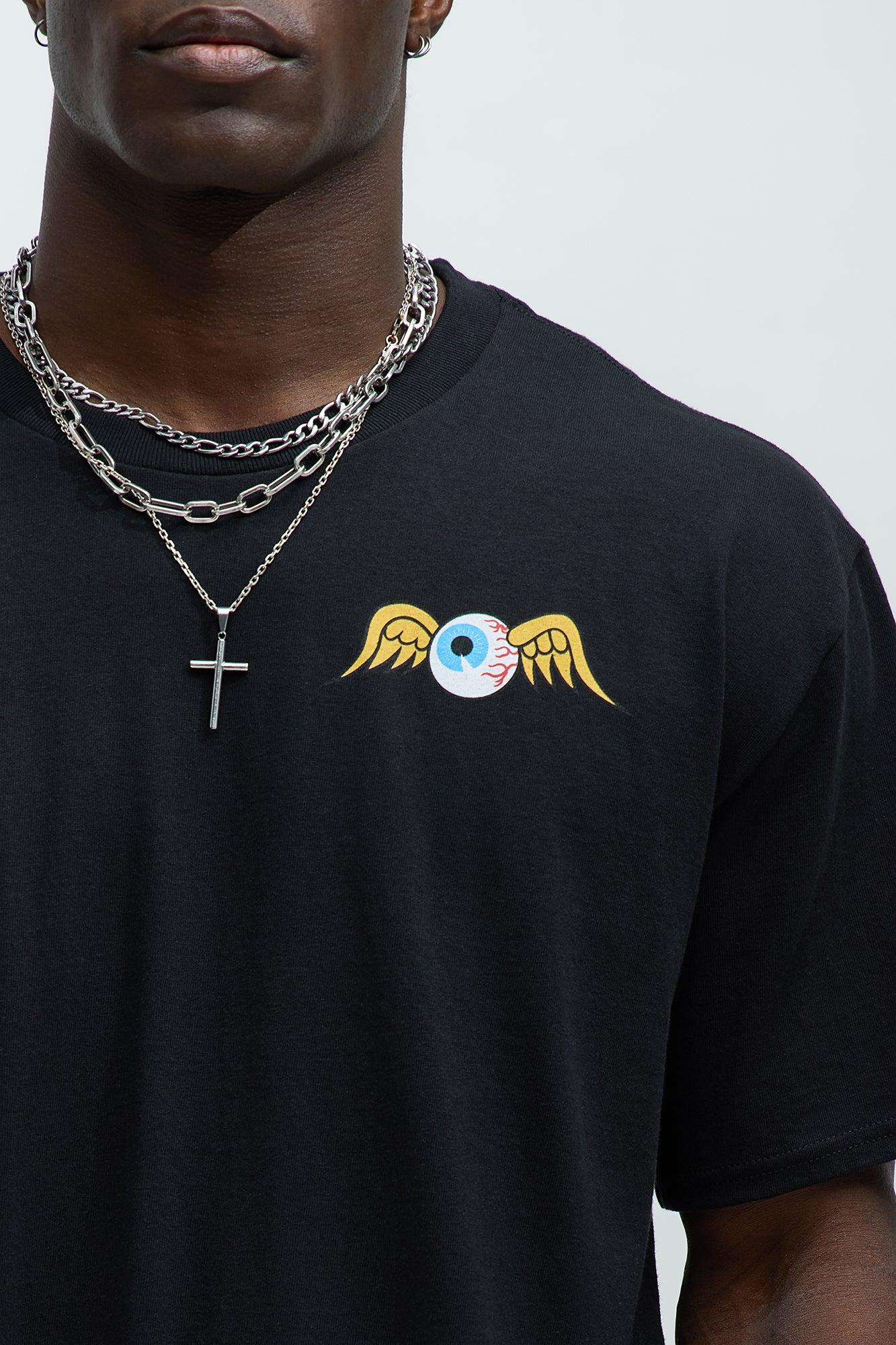 Von Dutch Flying Eyeball Short Sleeve Tee - Black Product Image