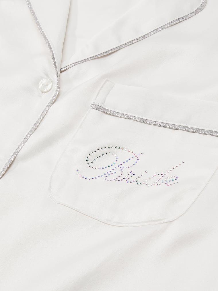 Signature Satin Long Pajama Set Product Image