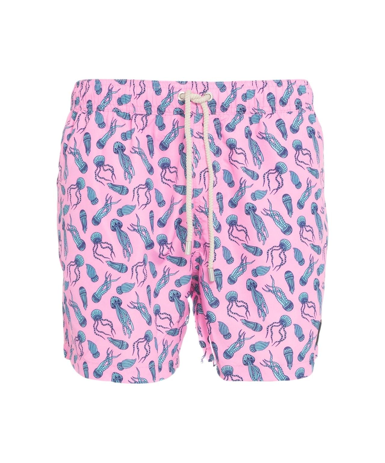 Swim shorts with pattern Product Image