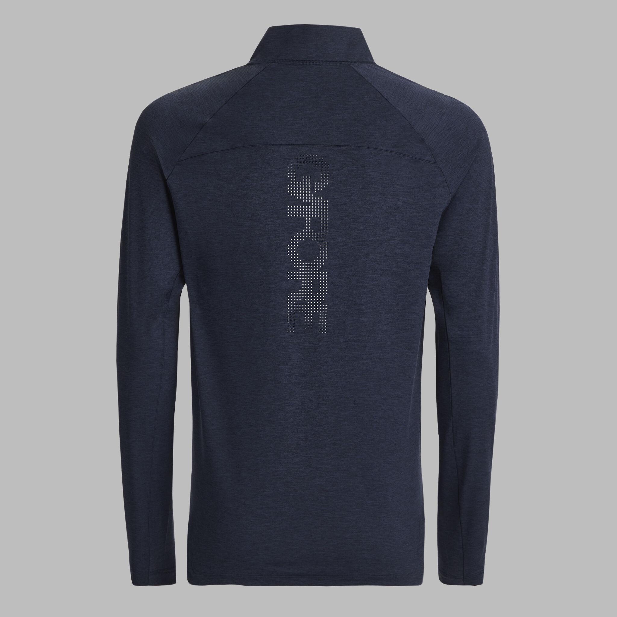 TECH MÉLANGE RAGLAN QUARTER ZIP PULLOVER Product Image