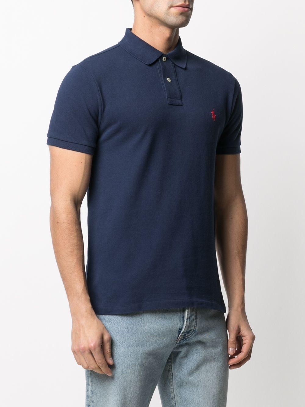 Polo Pony embroidered polo shirt Product Image