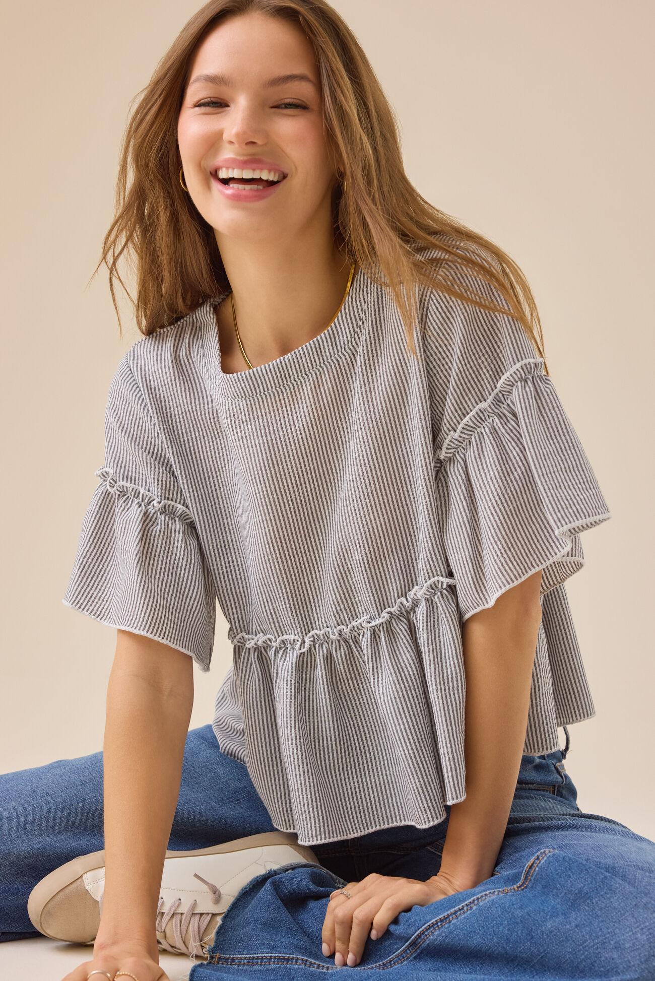 Leyla Stripe Top Product Image