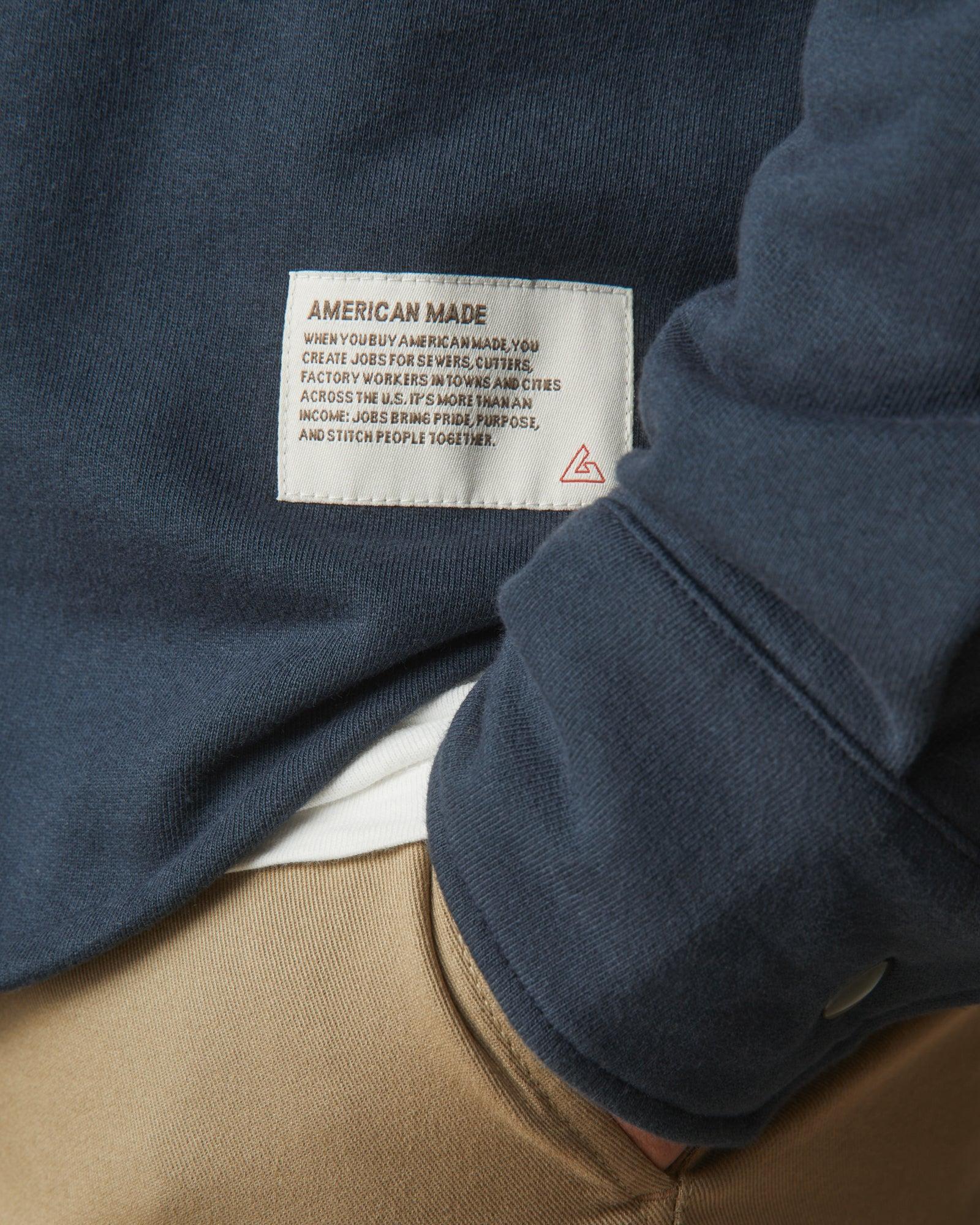 Unisex Redwood Fleece Overshirt - Heritage Navy Product Image