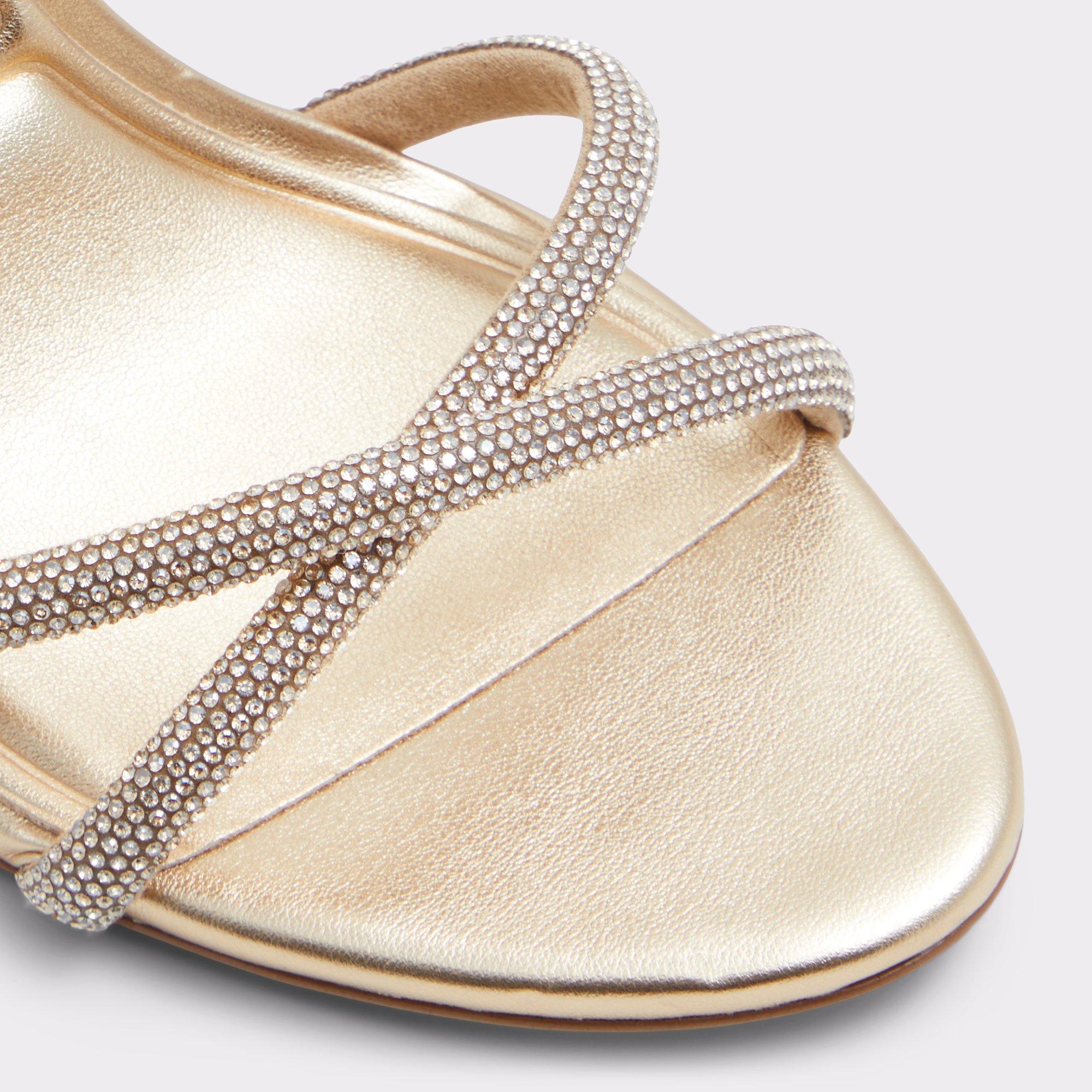 Manaelden Gold Women's Heeled sandals | ALDO US Product Image