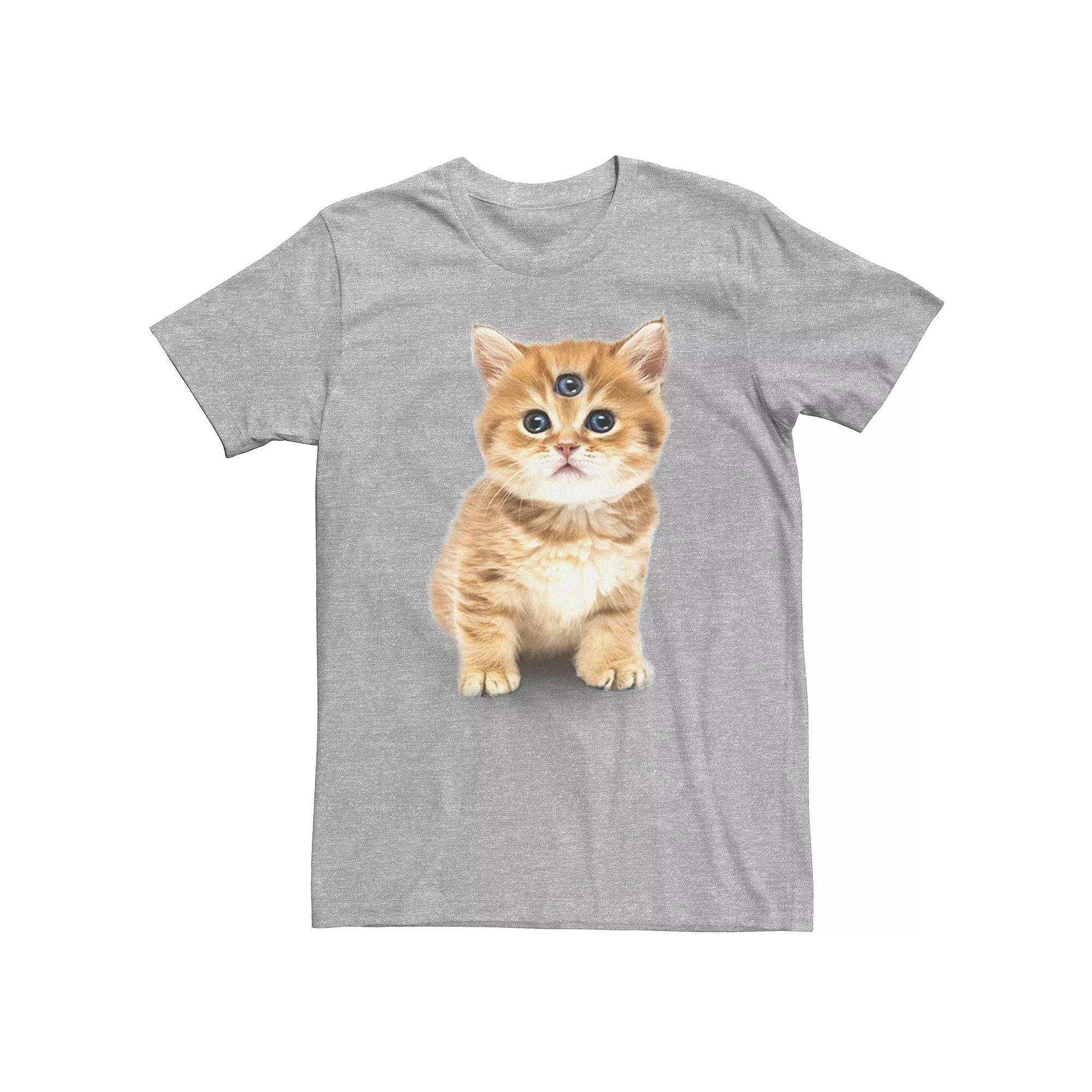 Men's Fifth Sun Catclops Tee, Size: 3XL, Athletic Grey Product Image
