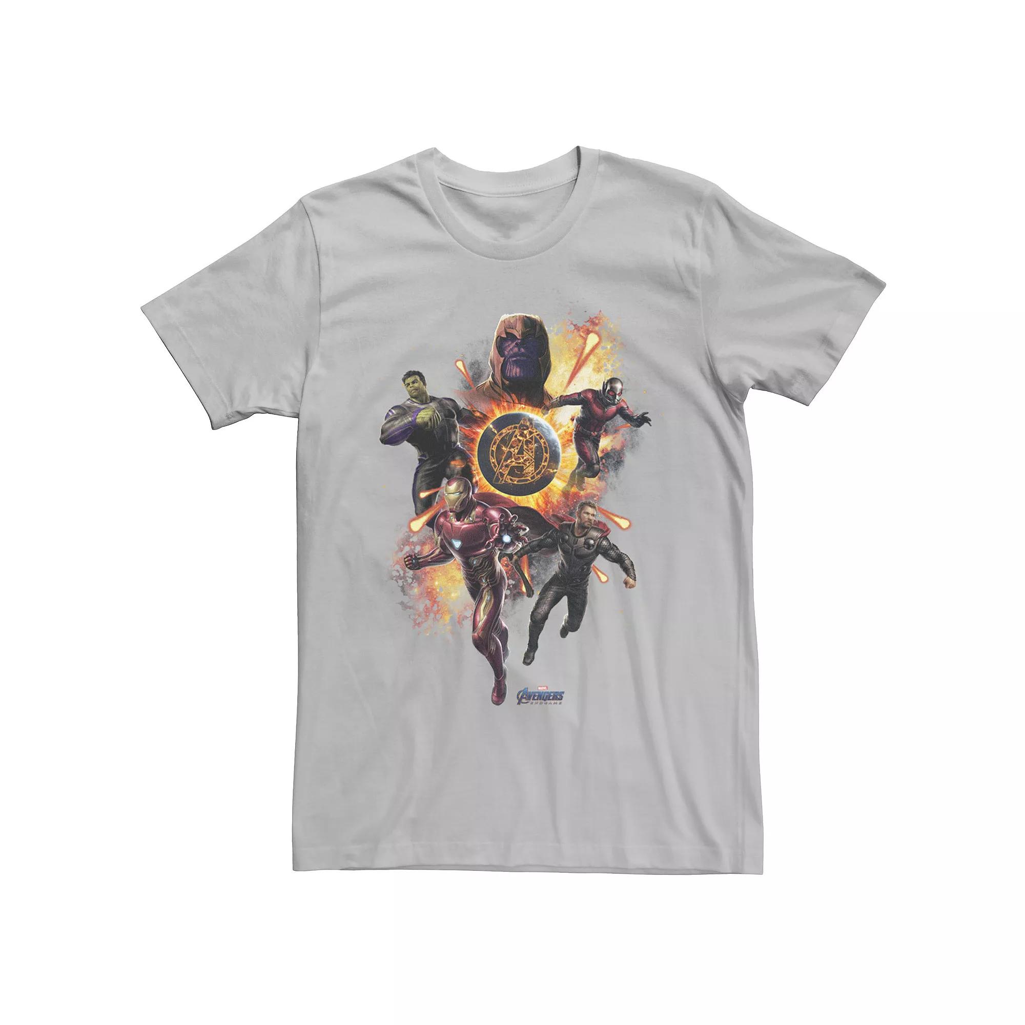 Big & Tall Disney Sleeping Beauty Maleficent Pop Art Tee, Men's,  Product Image