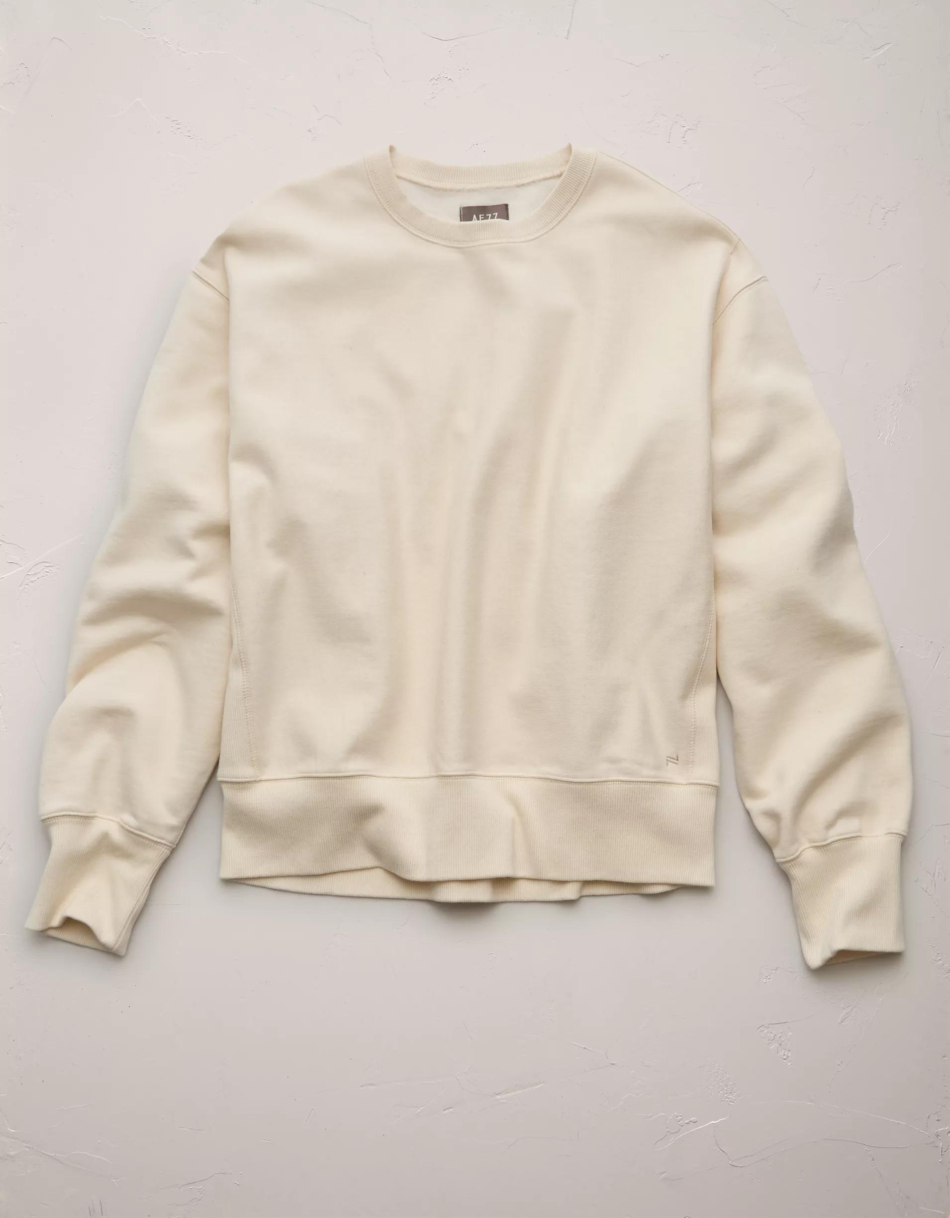 AE77 Premium Fleece Crew Neck Sweatshirt Product Image