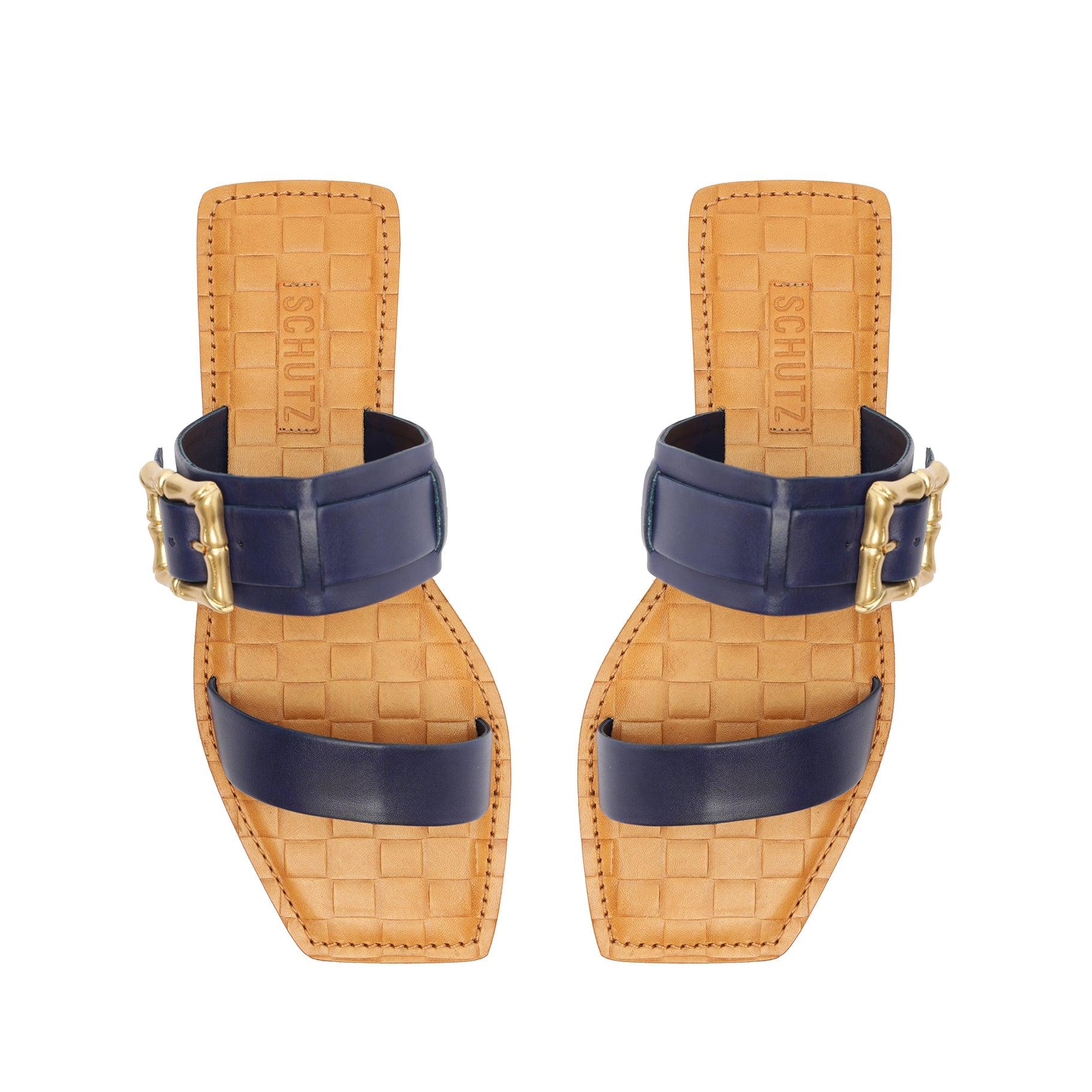 Enola Double Leather Sandal Female Product Image
