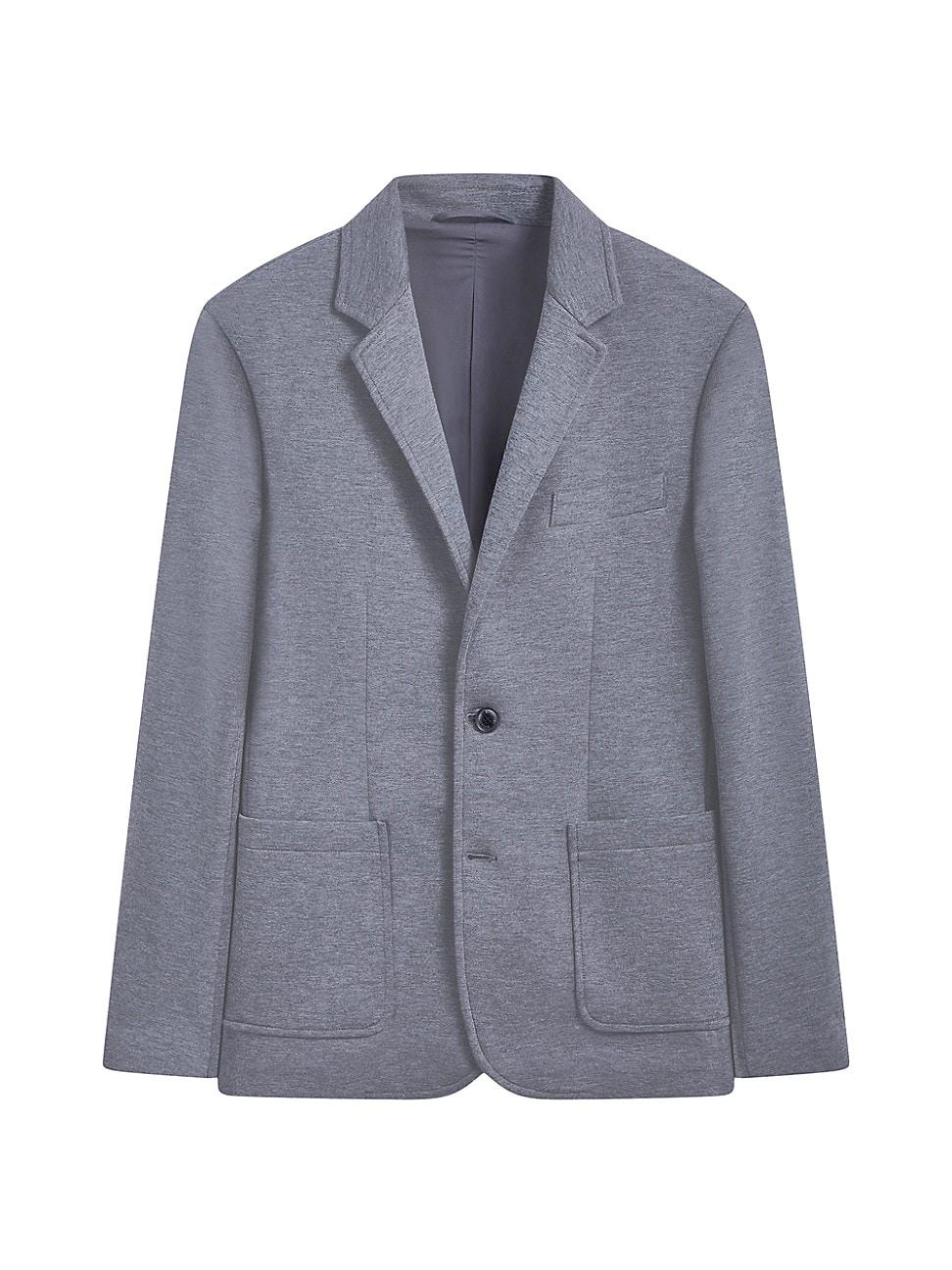 Mens Soft Touch Two-Button Blazer Product Image
