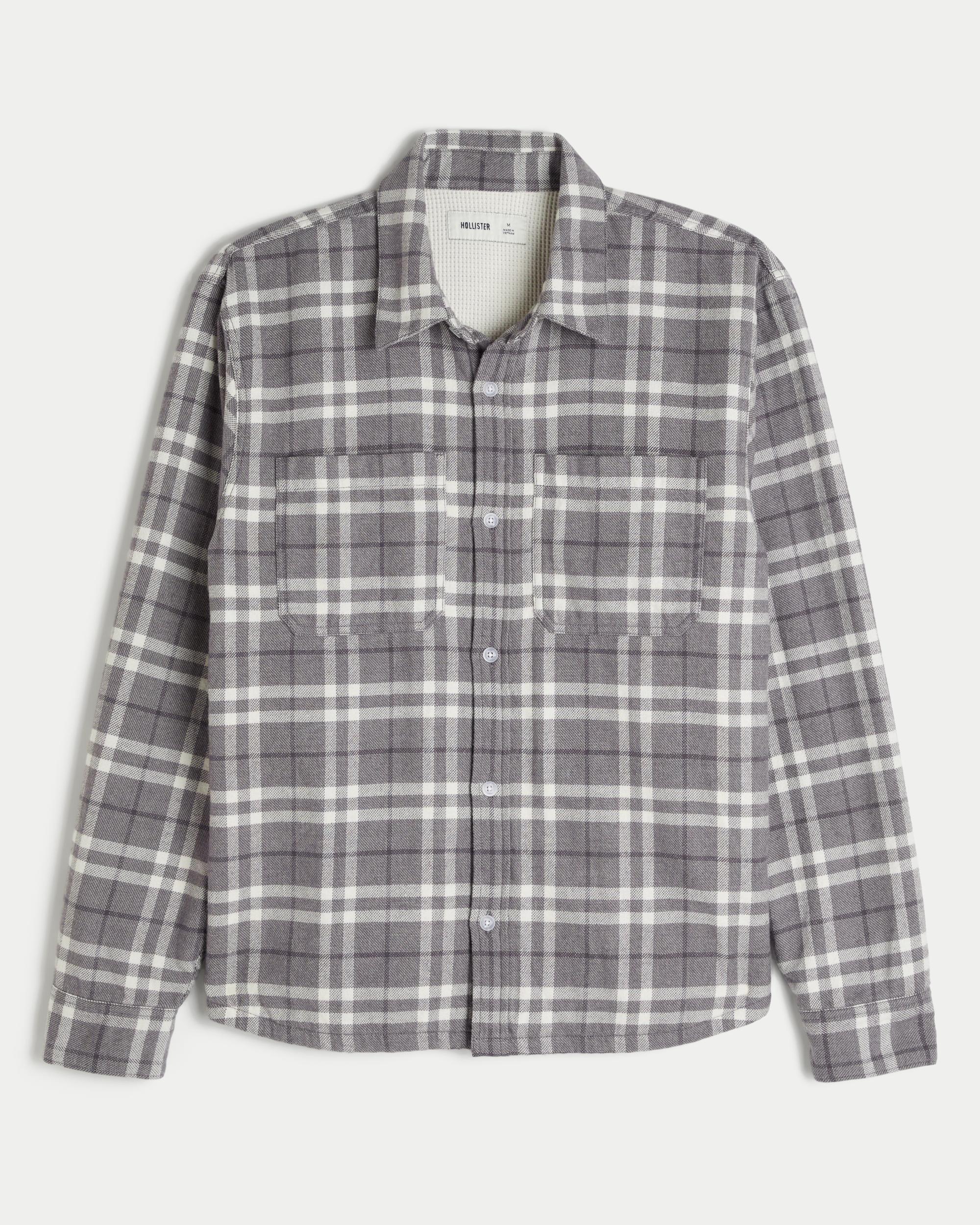 Thermal-Lined Flannel Shirt Product Image