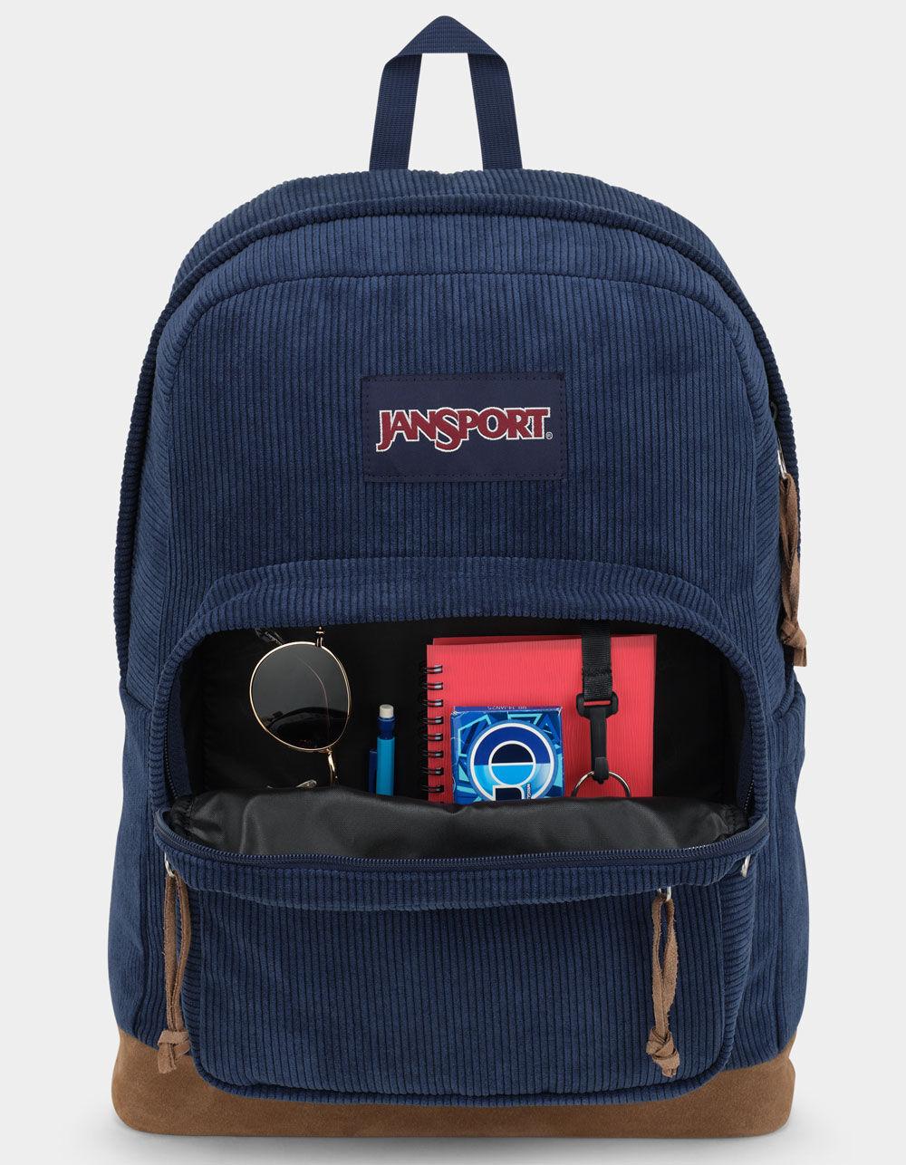 JANSPORT Right Pack Expressions Corduroy Backpack - NAVY CORDUROY Product Image