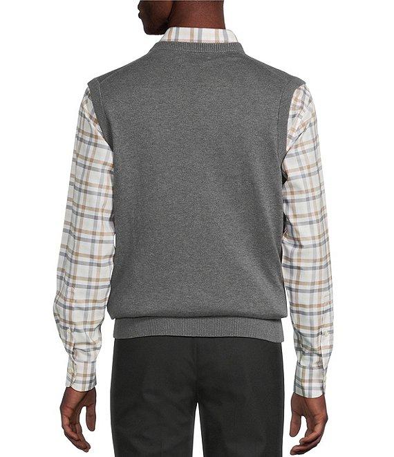 Daniel Cremieux Signature Label V-Neck Sweater Vest Product Image