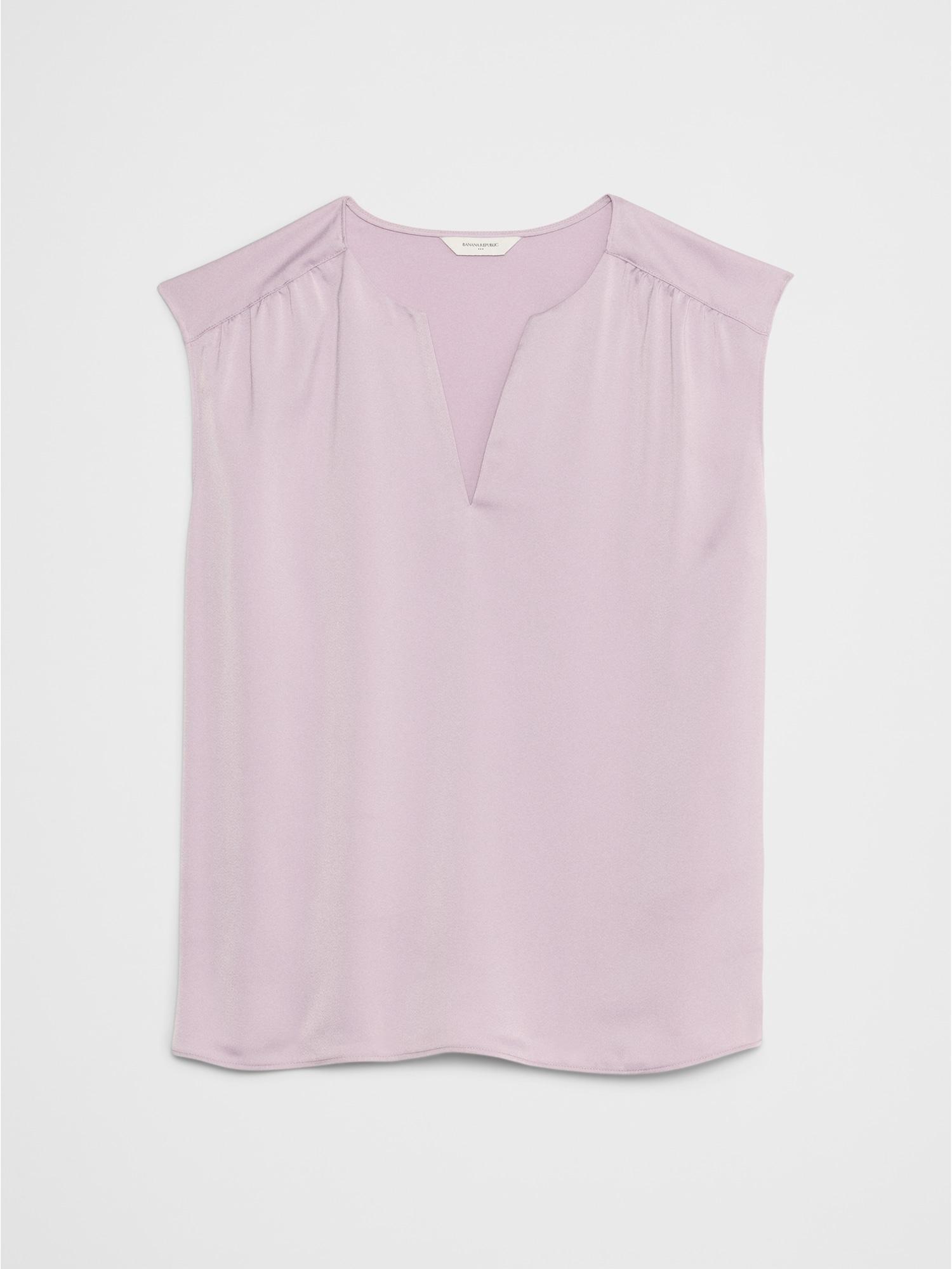 Cap-Sleeve Blouse Product Image
