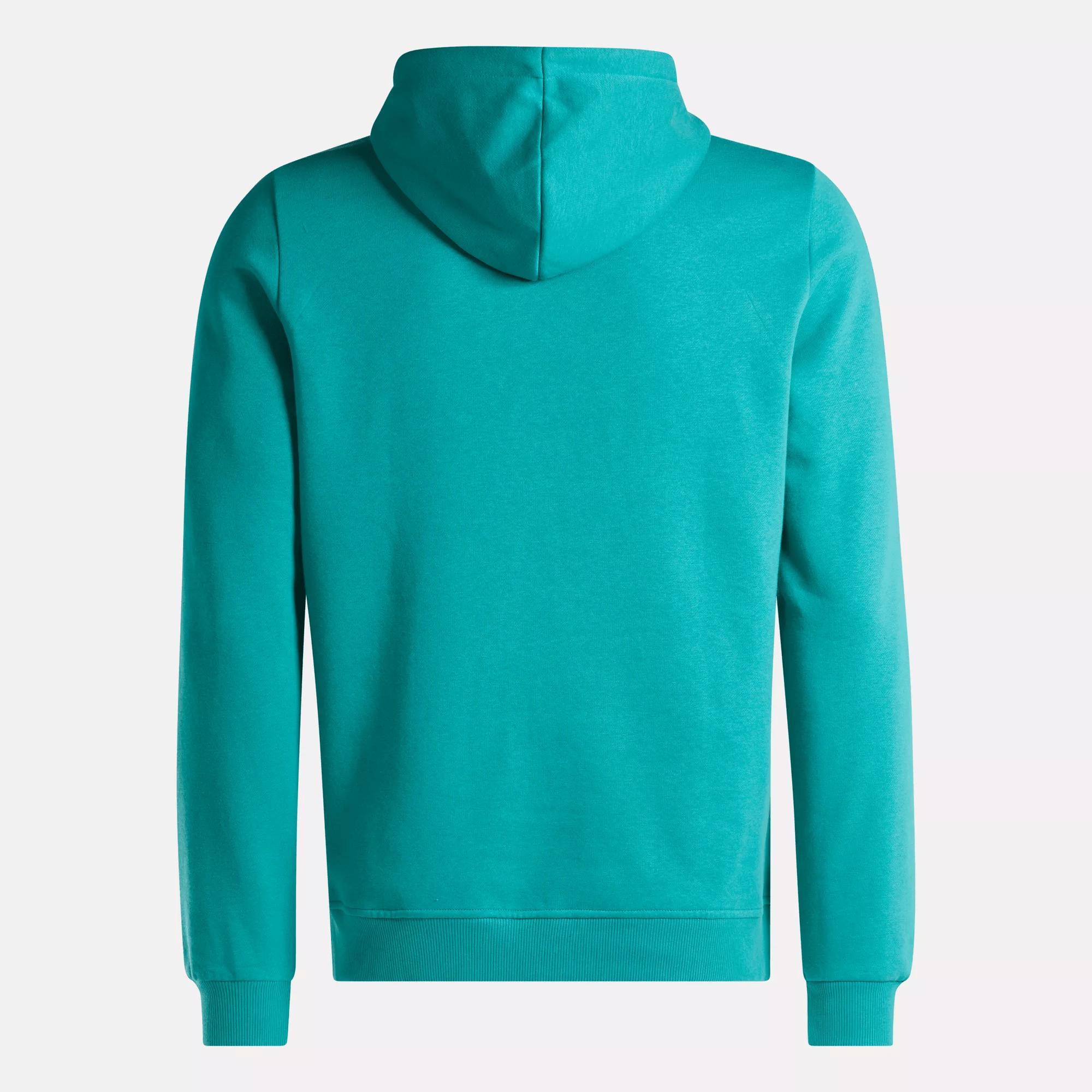 Men's Reebok Identity Small Logo Fleece Hoodie Male Product Image