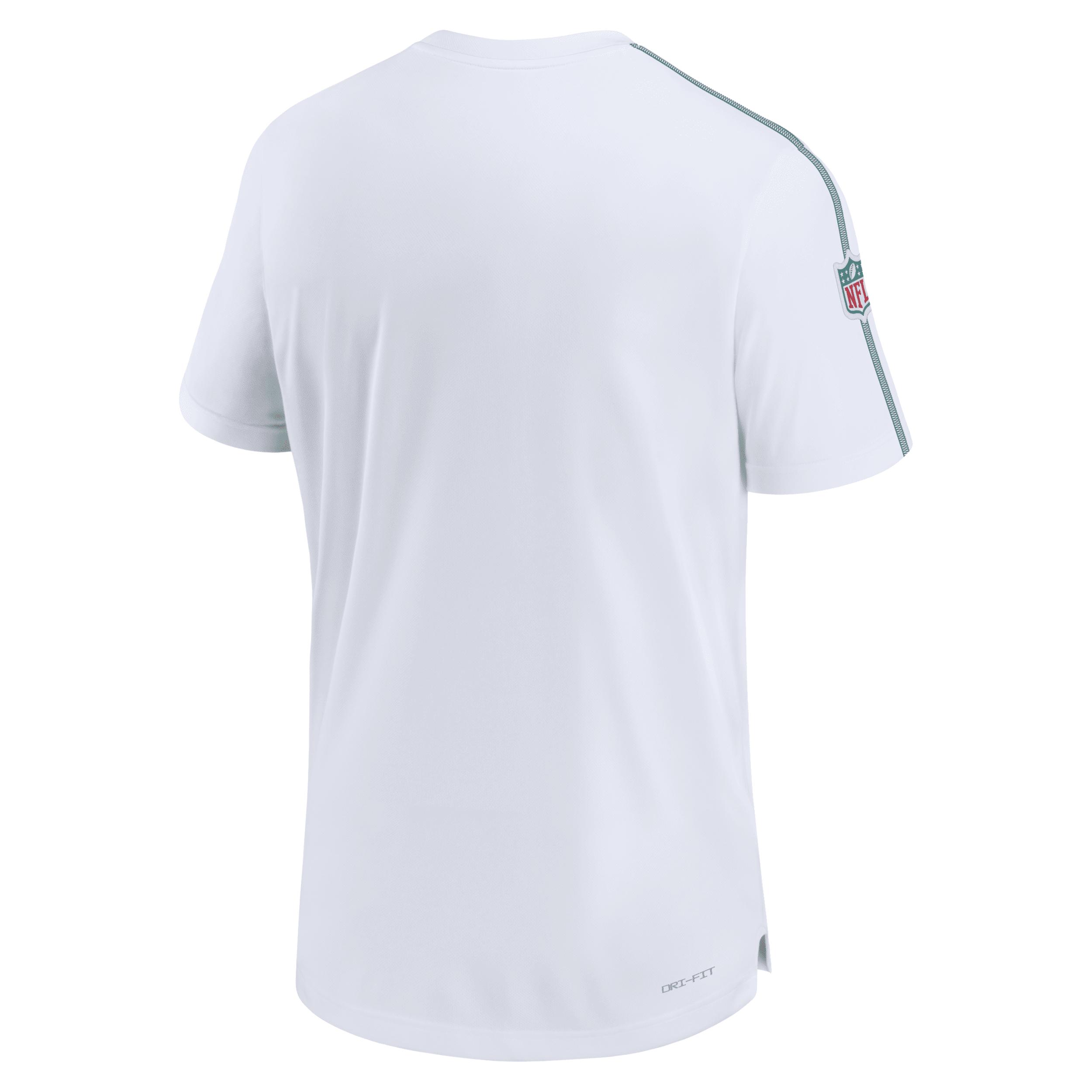Philadelphia Eagles Sideline Coach Nike Mens Dri-FIT NFL Top | 02ES18KQ86-TSY Product Image