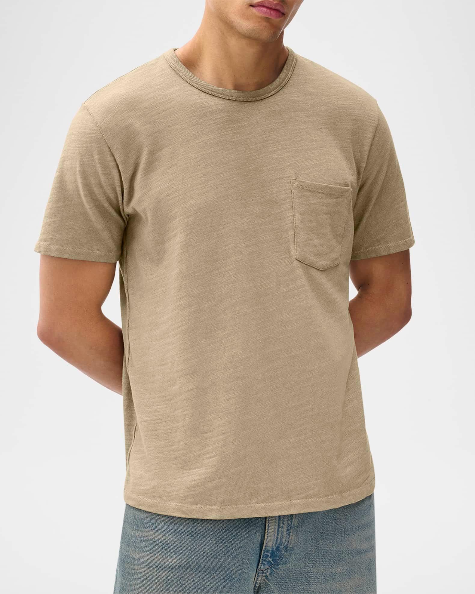 Men's Washed Classic Flame Pocket T-Shirt Product Image