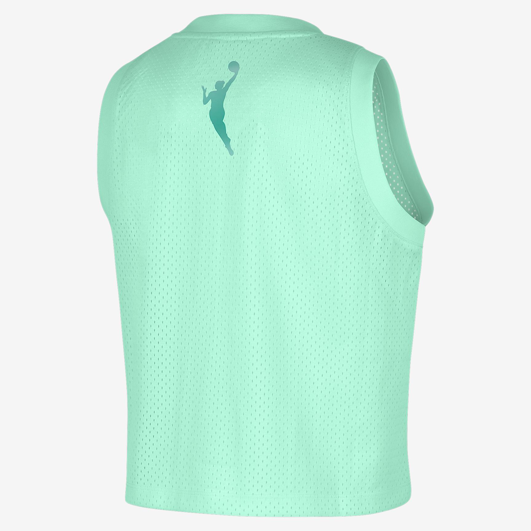 New York Liberty Nike Womens WNBA Mesh Tank Top | HF6471-353 Product Image