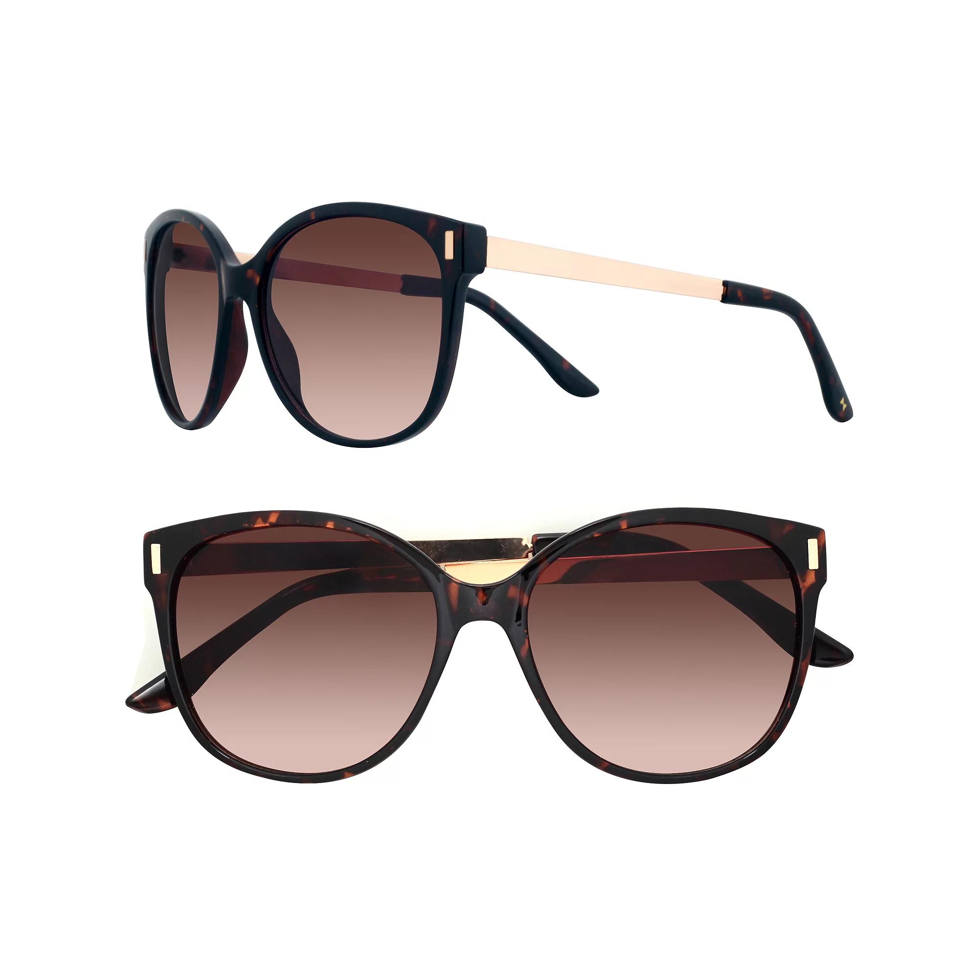 Womens LC Lauren Conrad Mallard Midsize Cat Eye Sunglasses Product Image