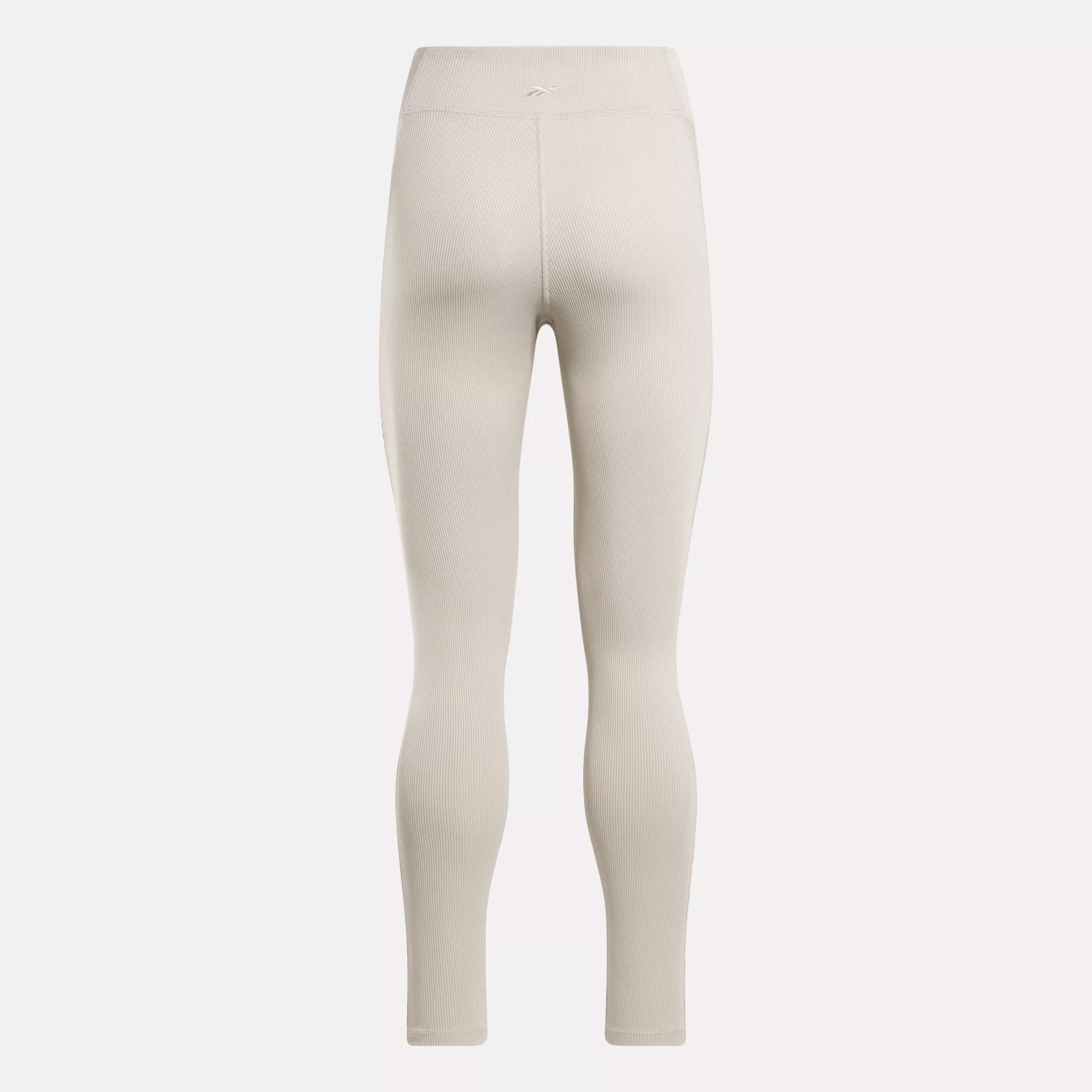 Women's Studio Ribbed High-Rise Leggings Female Product Image