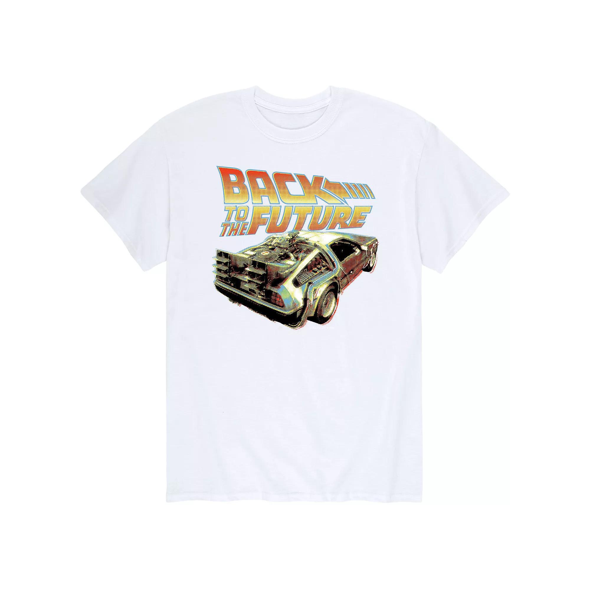 Men's Back To The Future Deloran Tee,  Product Image