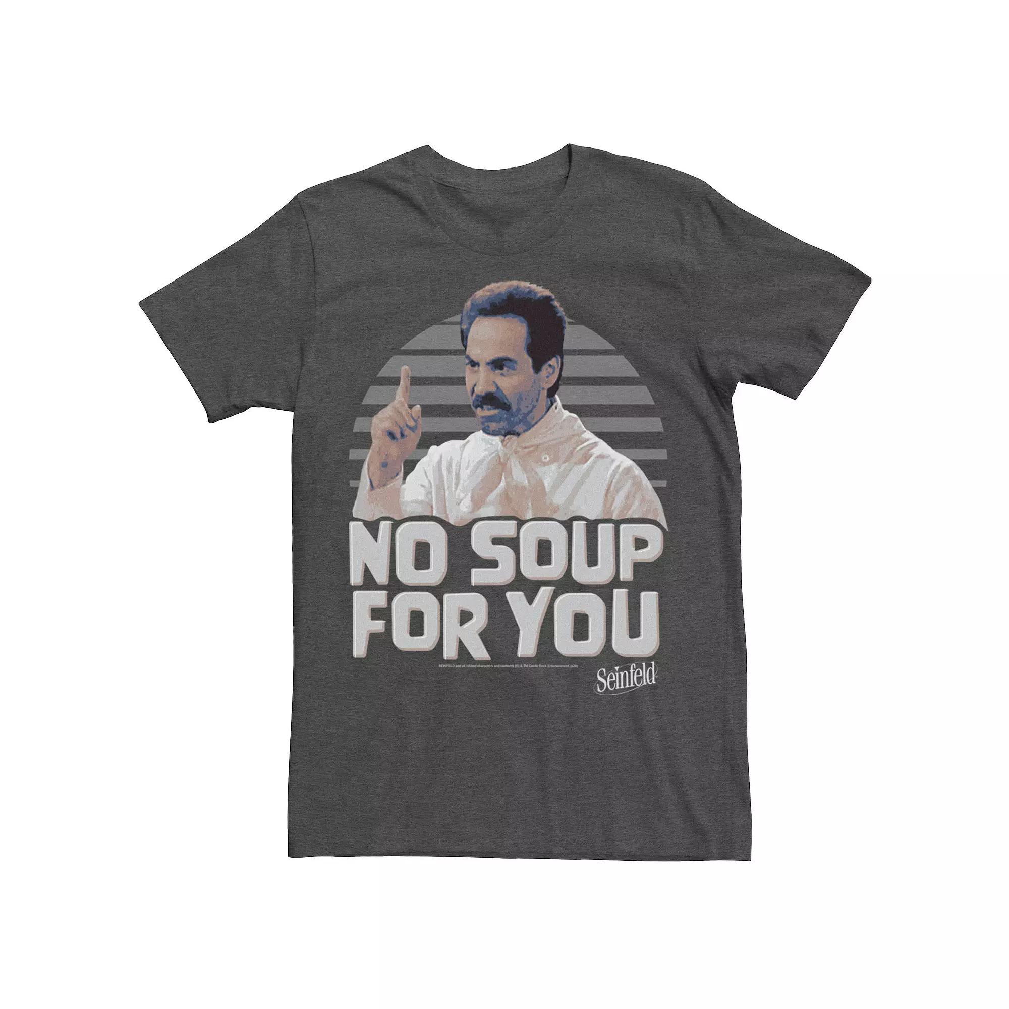 Men's Seinfeld Soup Nazi Photo Real Tee,  Product Image