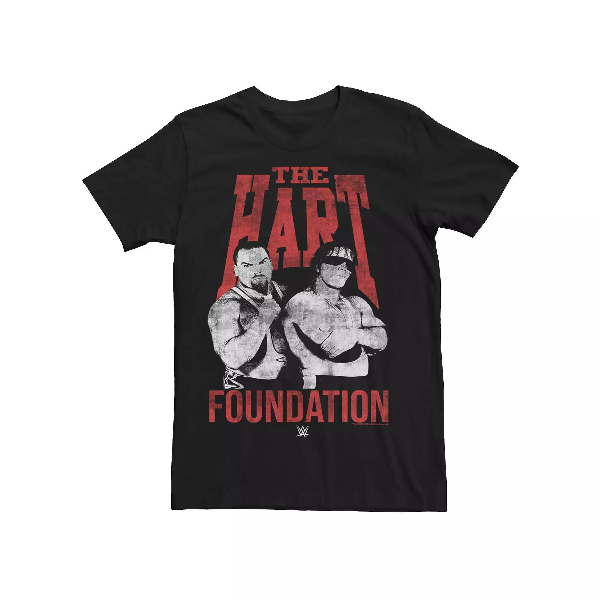 Big & Tall WWE The Hart Foundation Graphic Tee, Men's,  Product Image