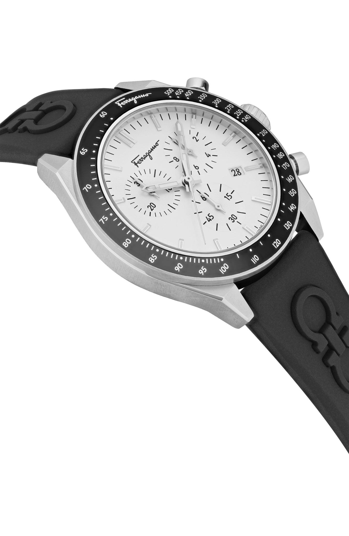 Ferragamo Urban Chrono Silicone Watch Product Image