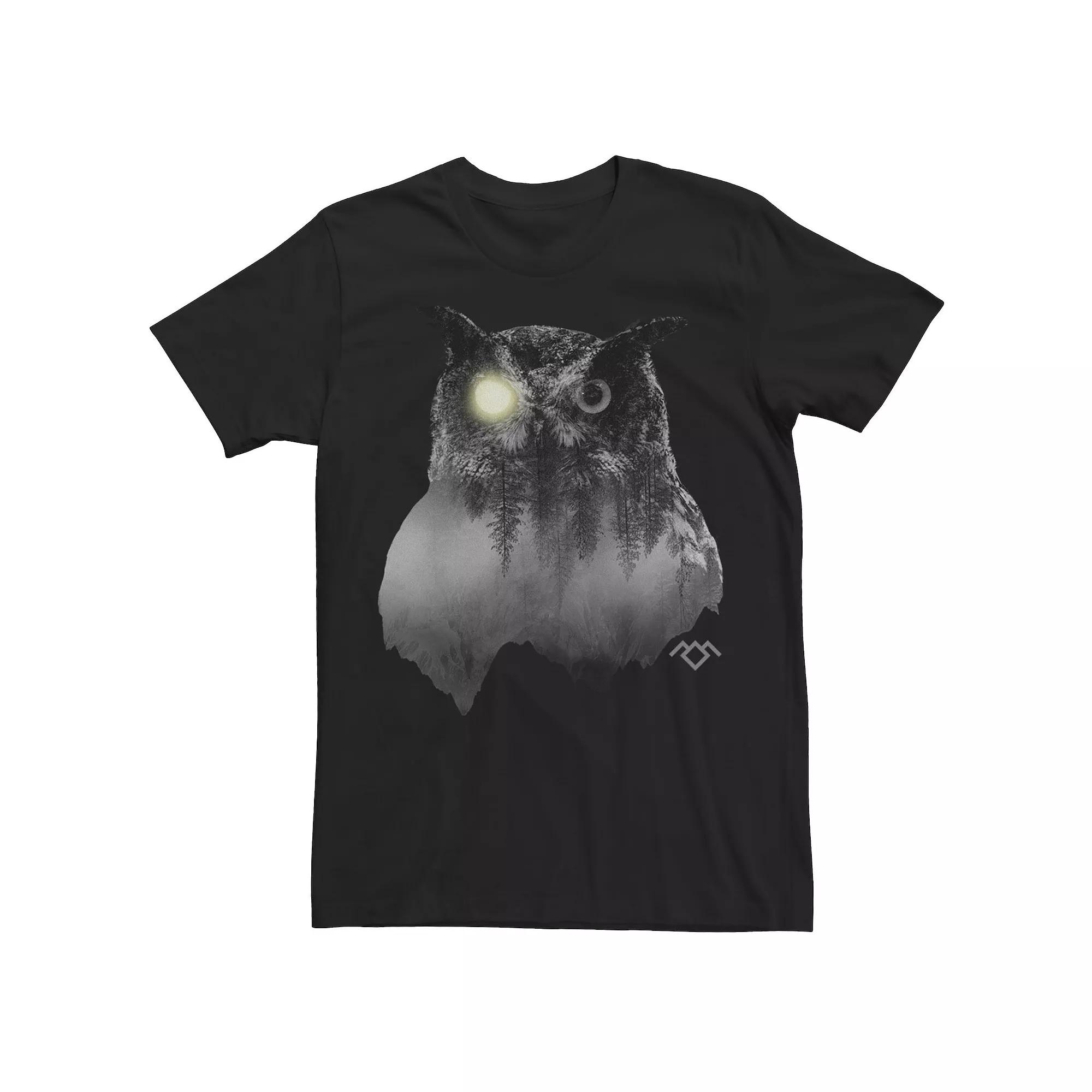 Men's Twin Peaks Spirit Owl Moon Light Tee,  Product Image