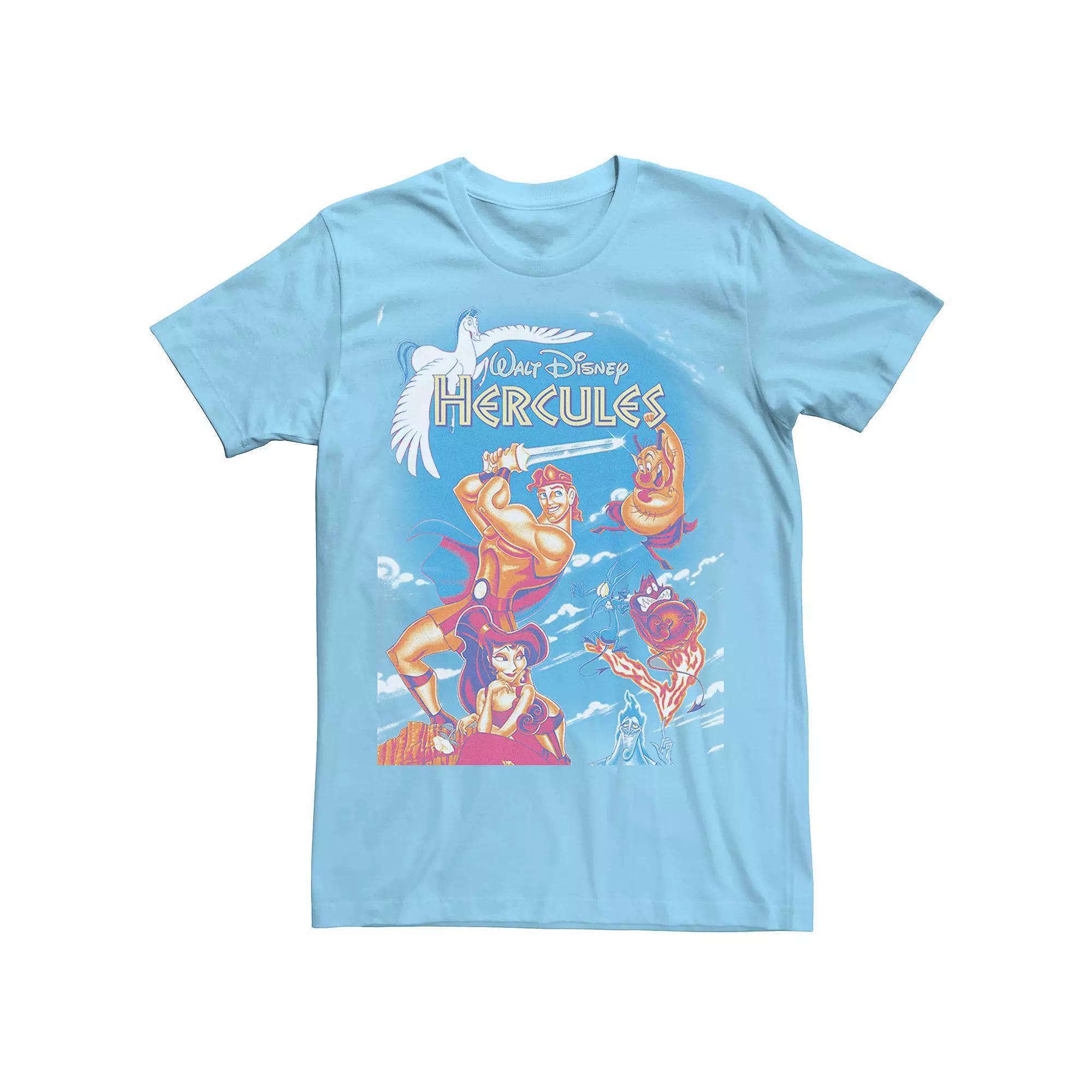 Disney's Hercules Men's Main Cast Movie Cover Tee,  Product Image