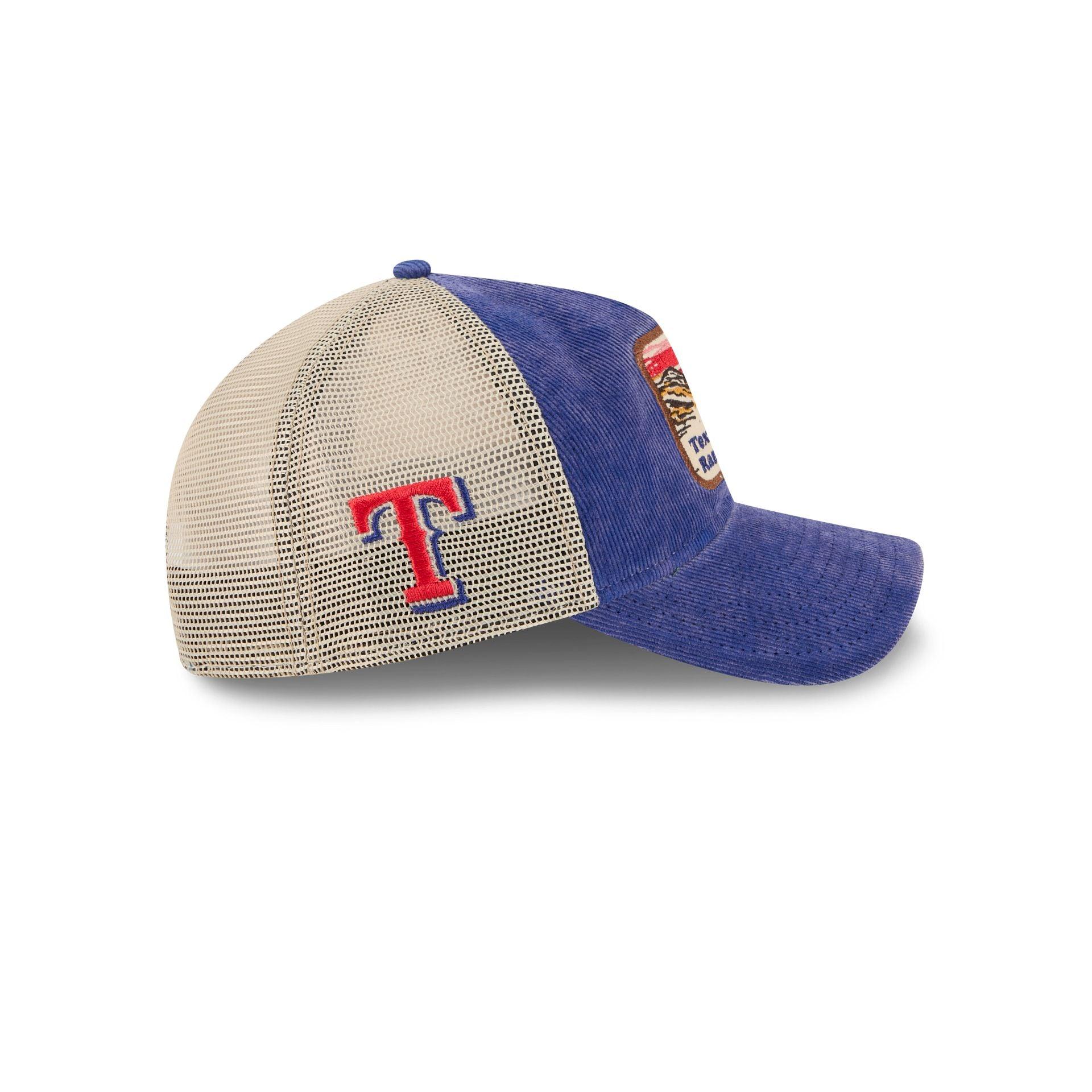 Texas Rangers Vintage Landscape 9TWENTY A-Frame Trucker Hat Male Product Image