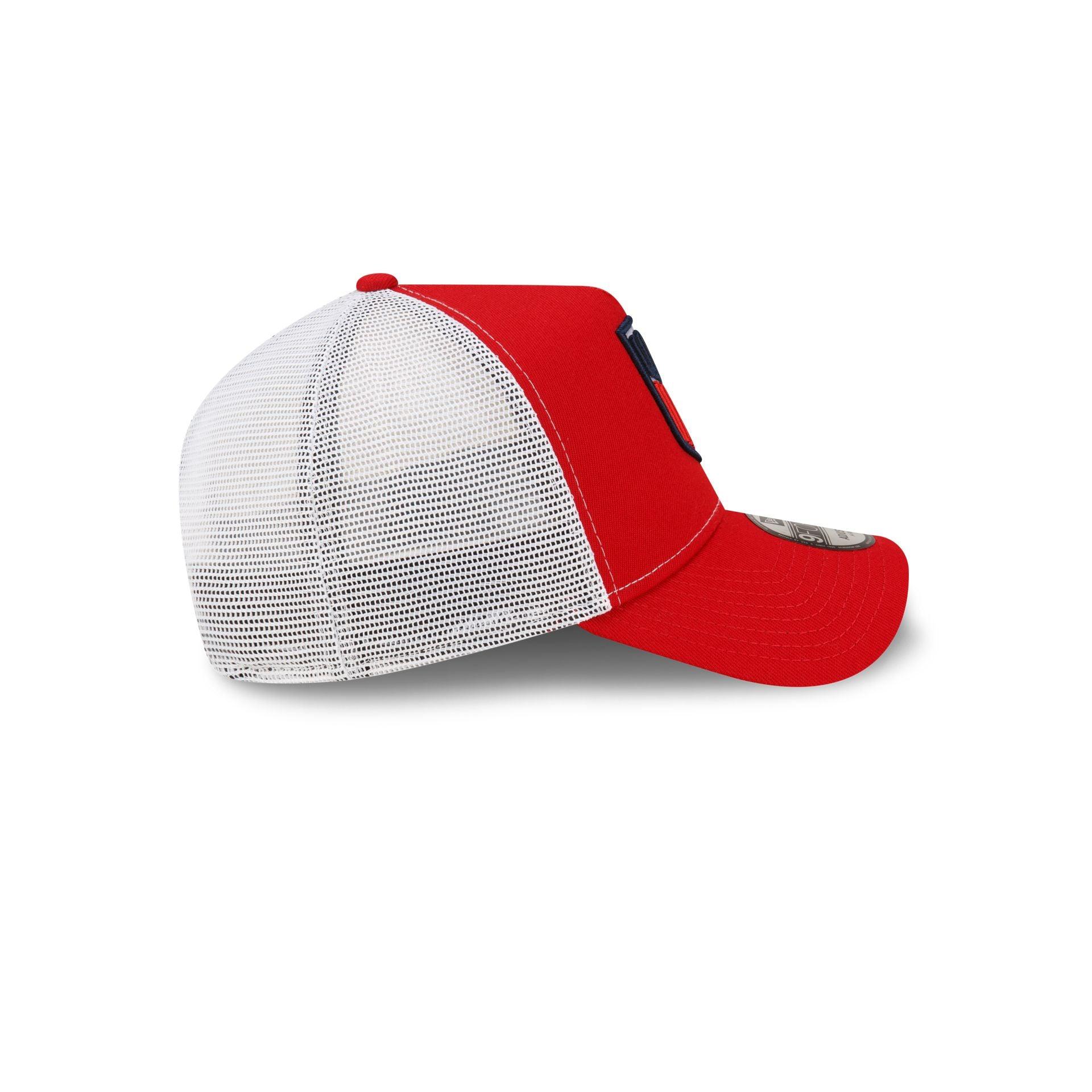 U.S. Soccer Men's National Team Red 9FORTY A-Frame Trucker Hat Male Product Image