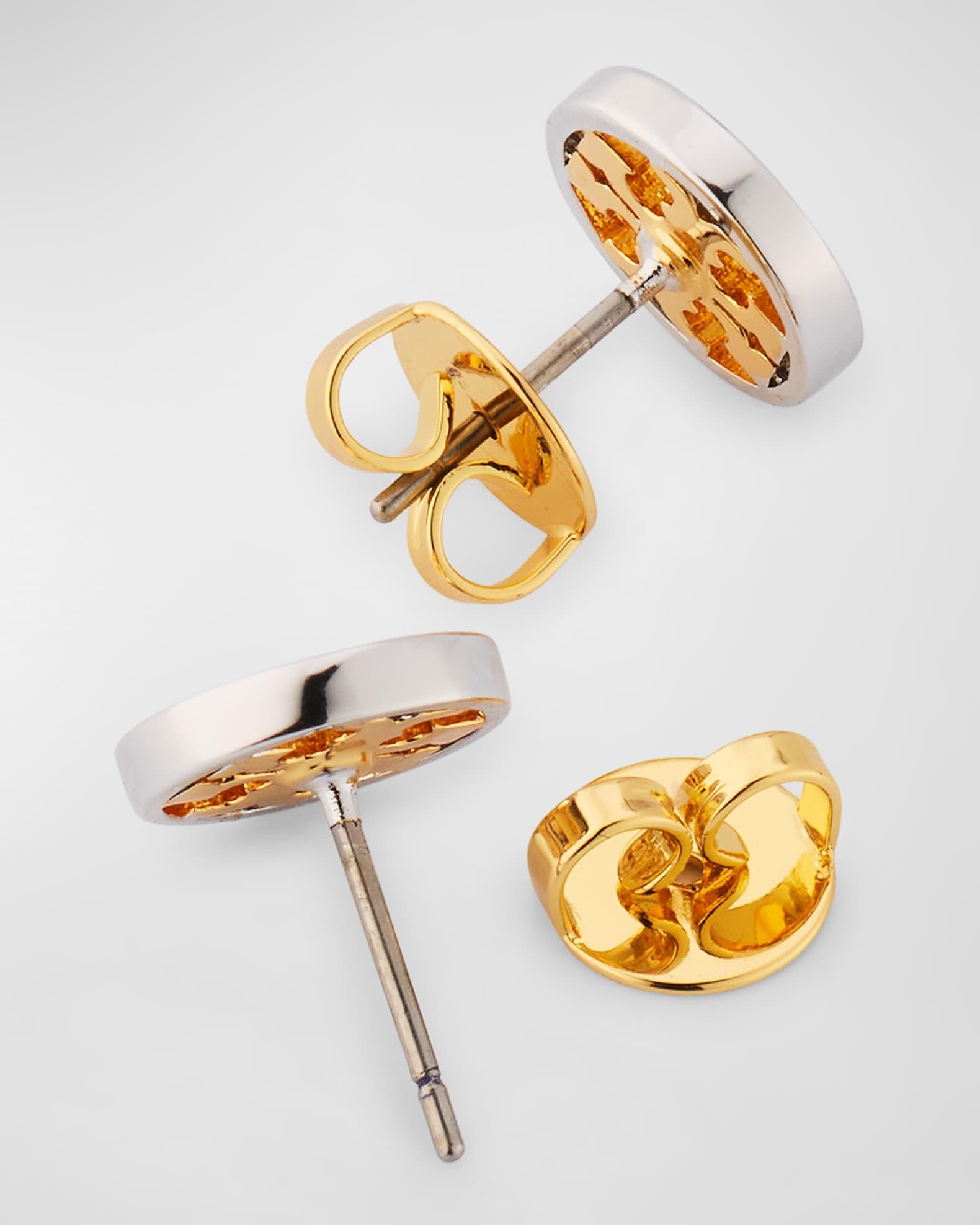 Tory Burch Logo Stud Earrings Product Image