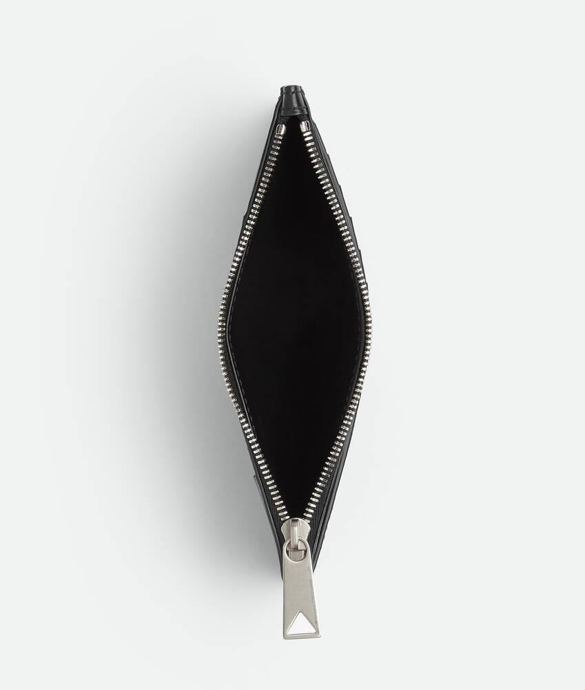 Men's Slim Cassette Long Wallet in Black Product Image