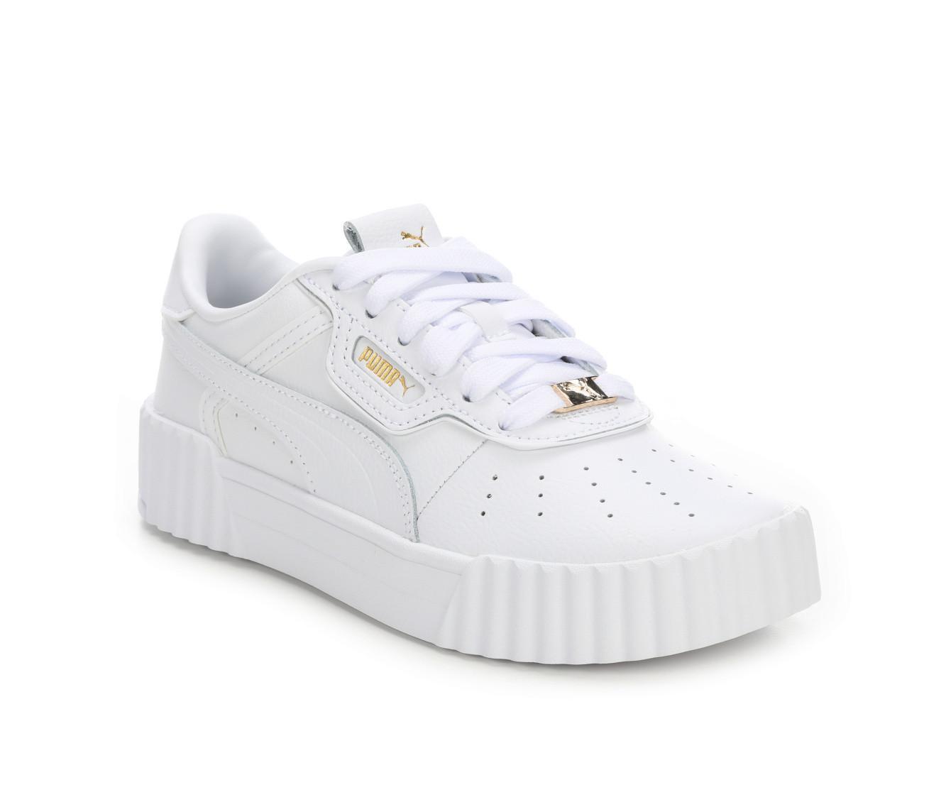 Women's Puma Carina Luxe Platform Sneakers Product Image