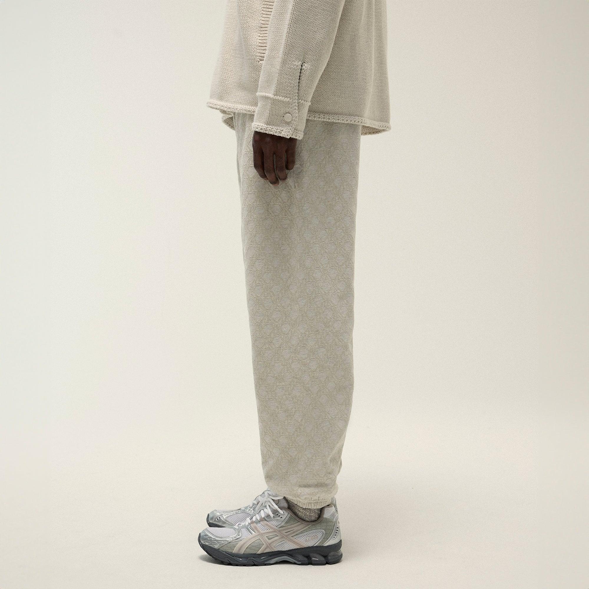 Kith Bonded Fleece Nelson Sweatpant - Sandy Heather Male Product Image