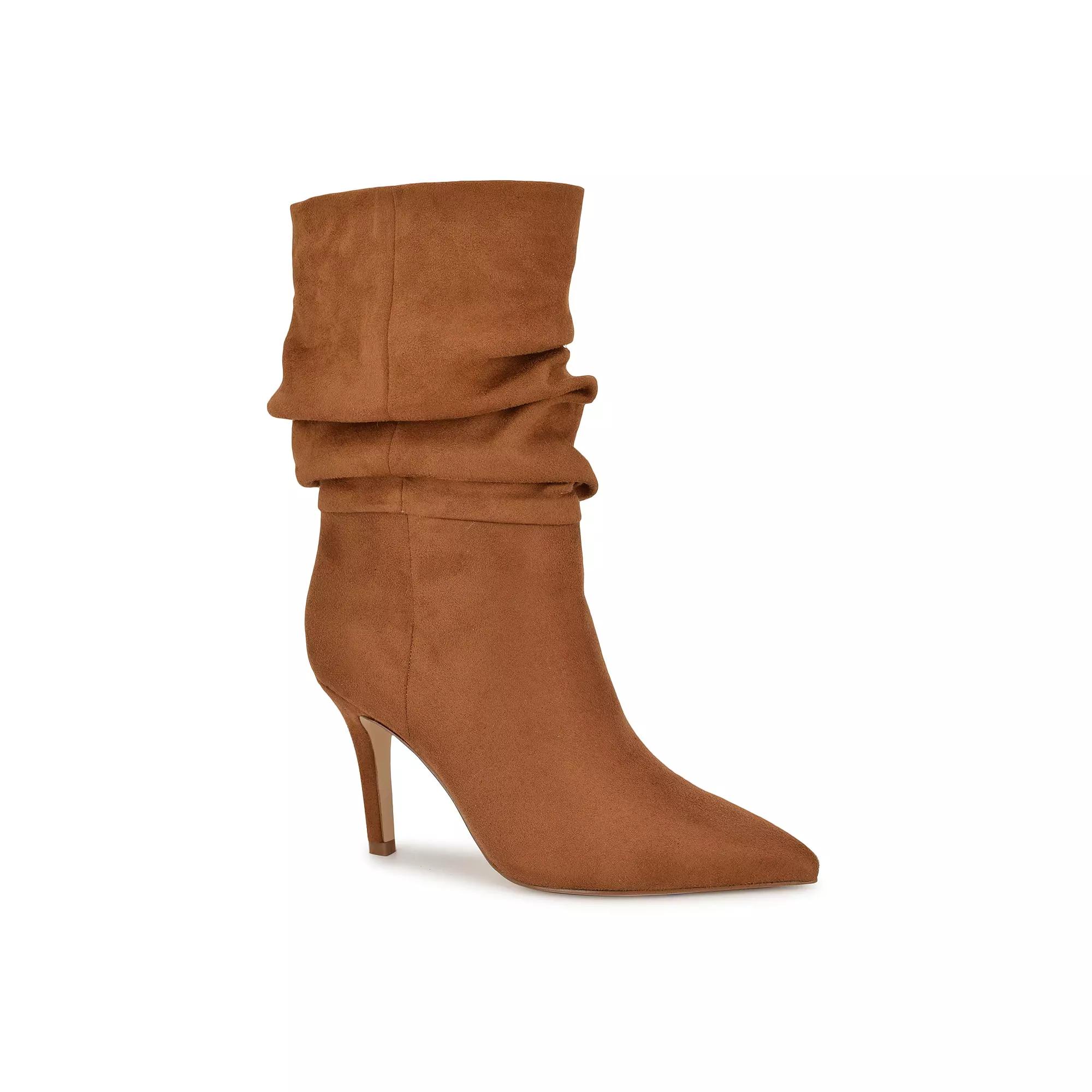 Nine West Slouch Women's Pointy Toe Stiletto Heel Dress Booties,  Product Image