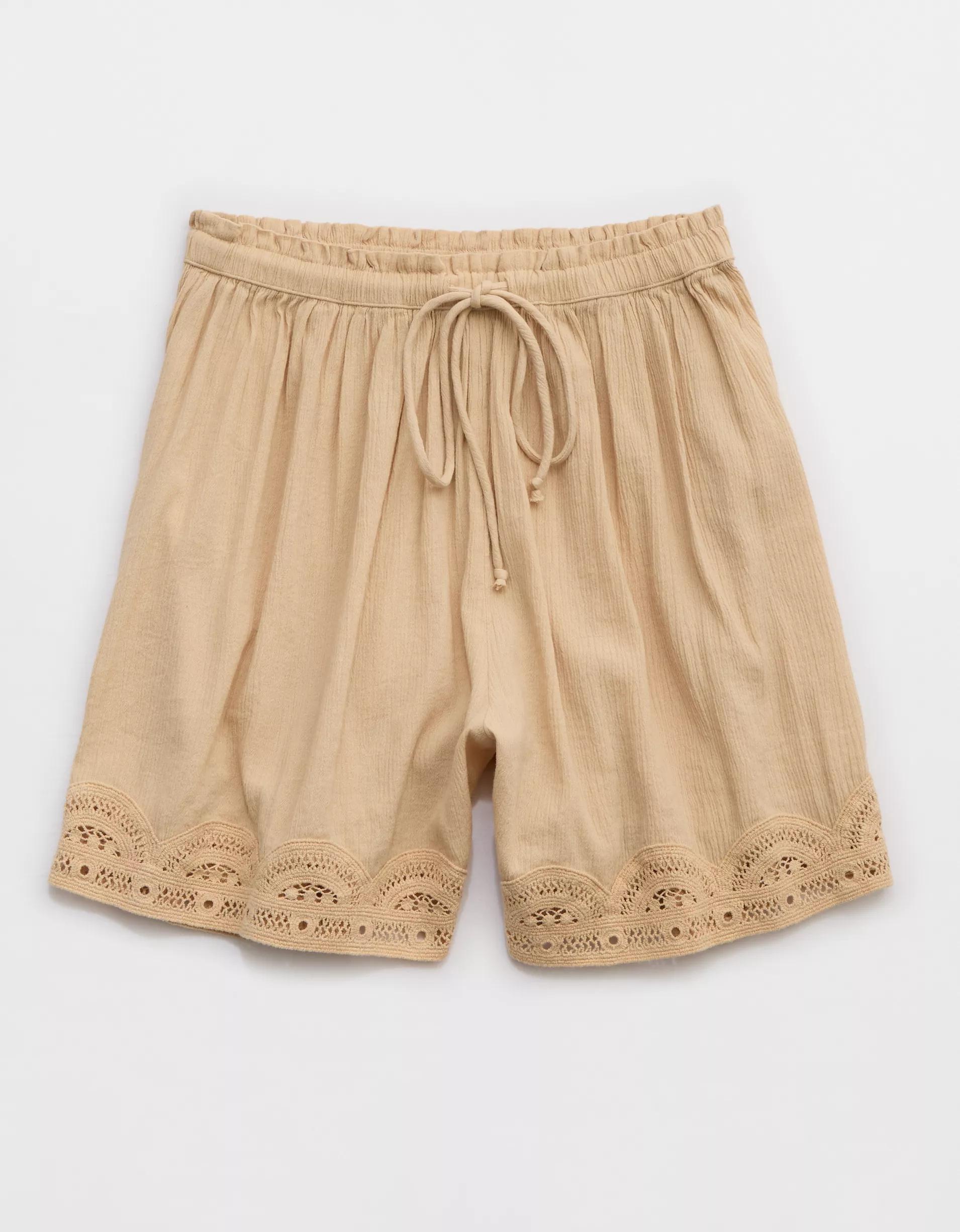 Aerie Off-Duty Gauze Boxer Product Image