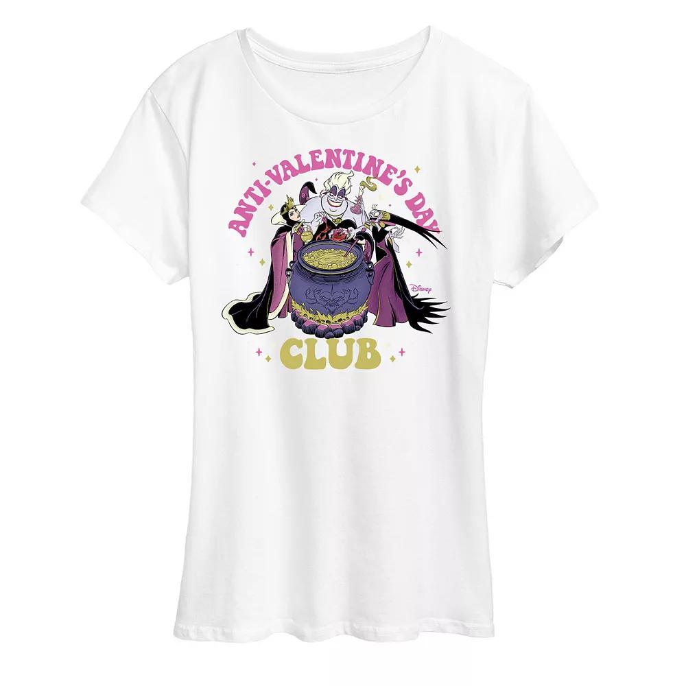 Disney's The Little Mermaid Ursula Women's Anti Valentine's Graphic Tee,  Product Image