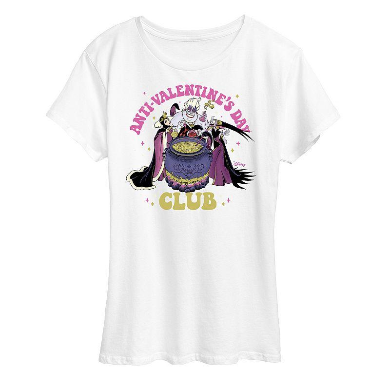 Disney's The Little Mermaid Ursula Women's Anti Valentine's Graphic Tee,  Product Image
