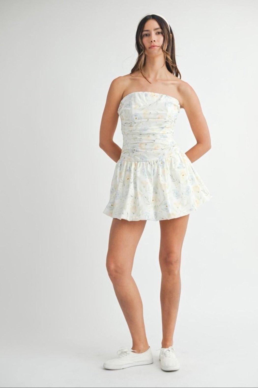 Floral Tube Dress Product Image