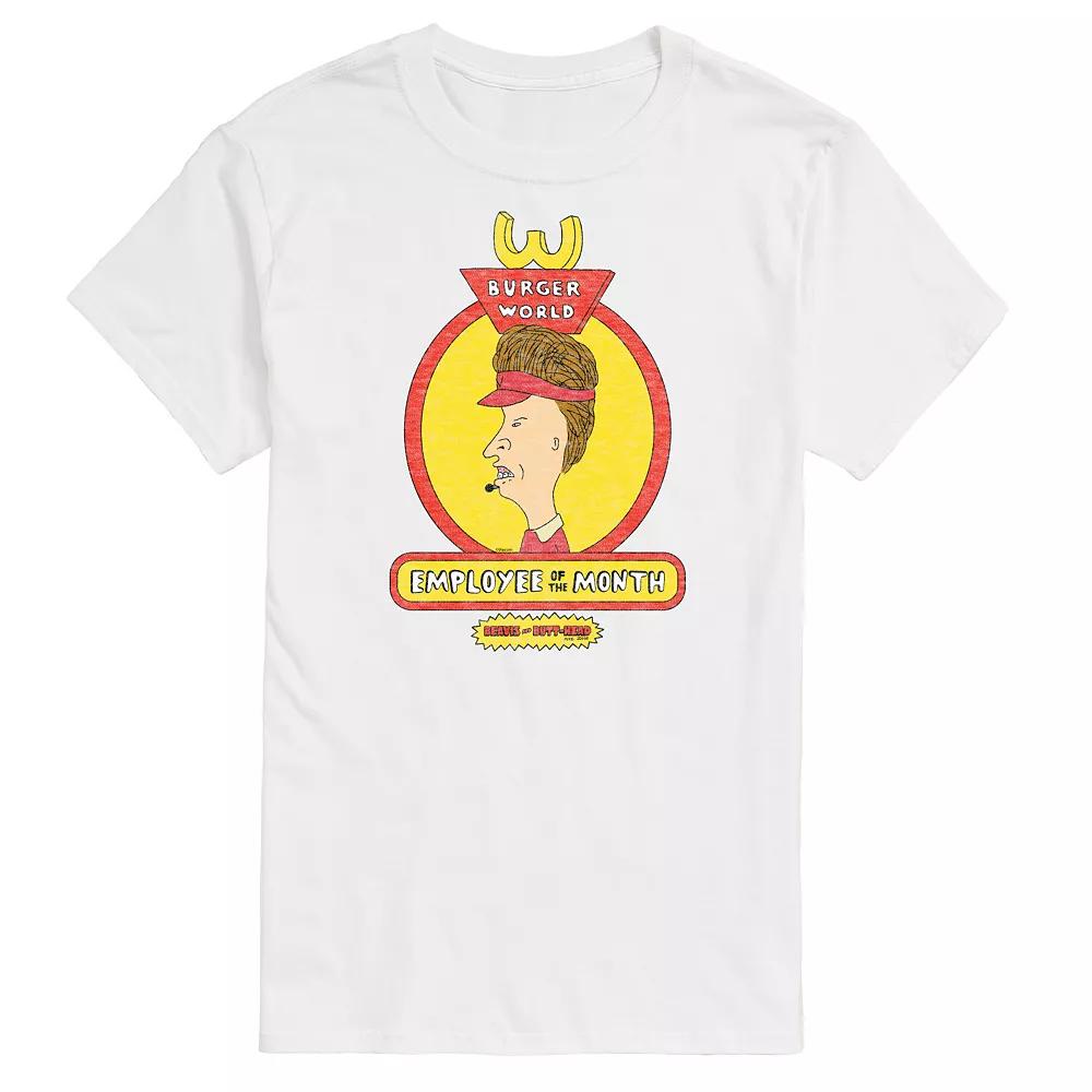 Men's Beavis And Butthead Employee Of The Month Tee,  Product Image