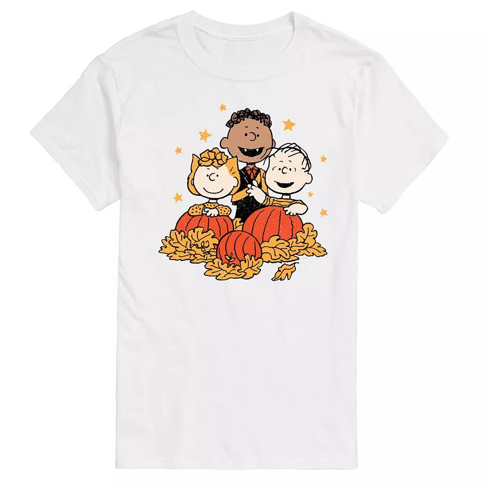 Men's Peanuts Pumpkin Trio Graphic Tee,  Product Image