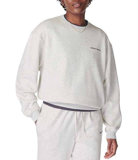 Sweaty Betty Revive Crew Neck Long Sleeve Relaxed Fit Sweatshirt Product Image