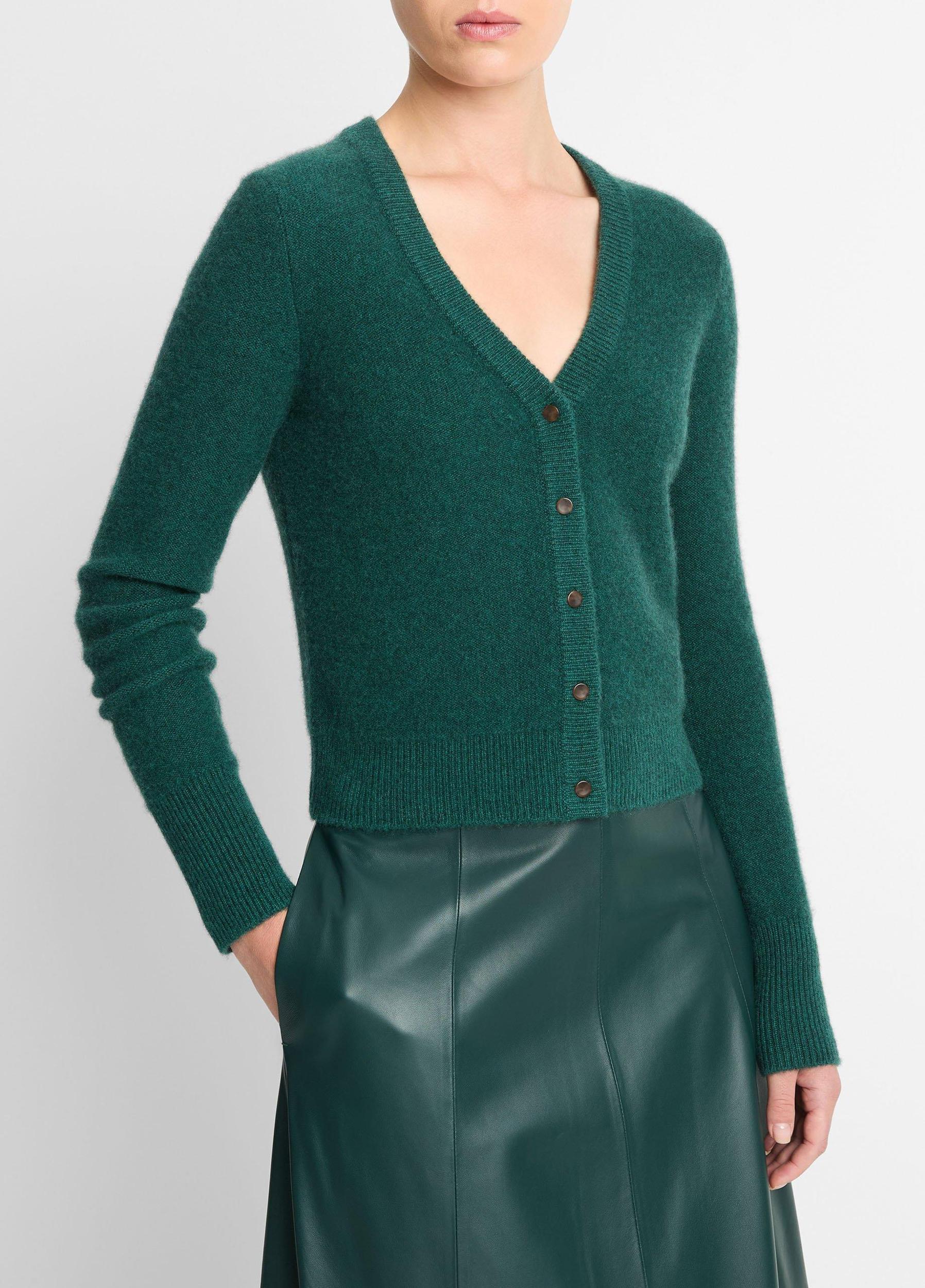 Plush Cashmere Cardigan Product Image